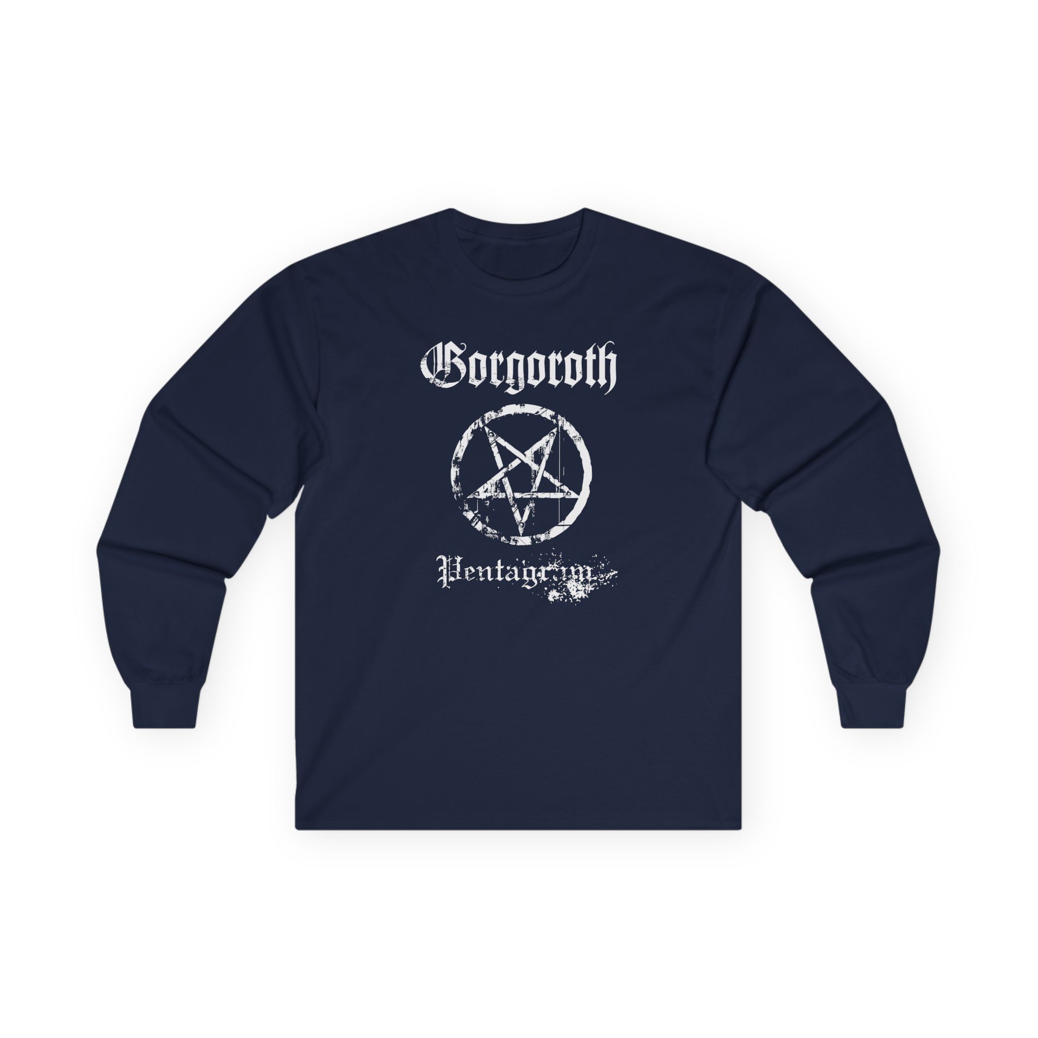 Gorgoroth Pentagram Unisex Ultra Cotton Long Sleeve Tee