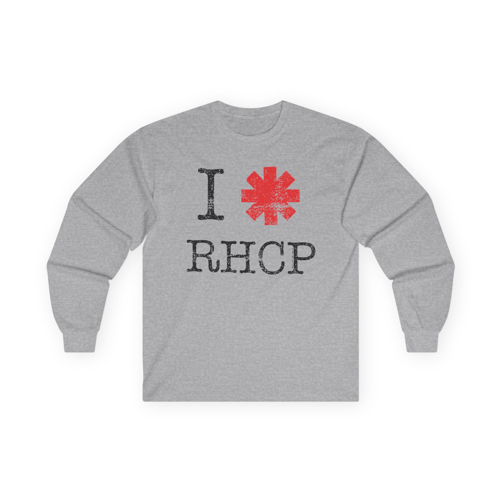 Red Hot Chili Peppers I Heart Rhcp Unisex Ultra Cotton Long Sleeve Tee