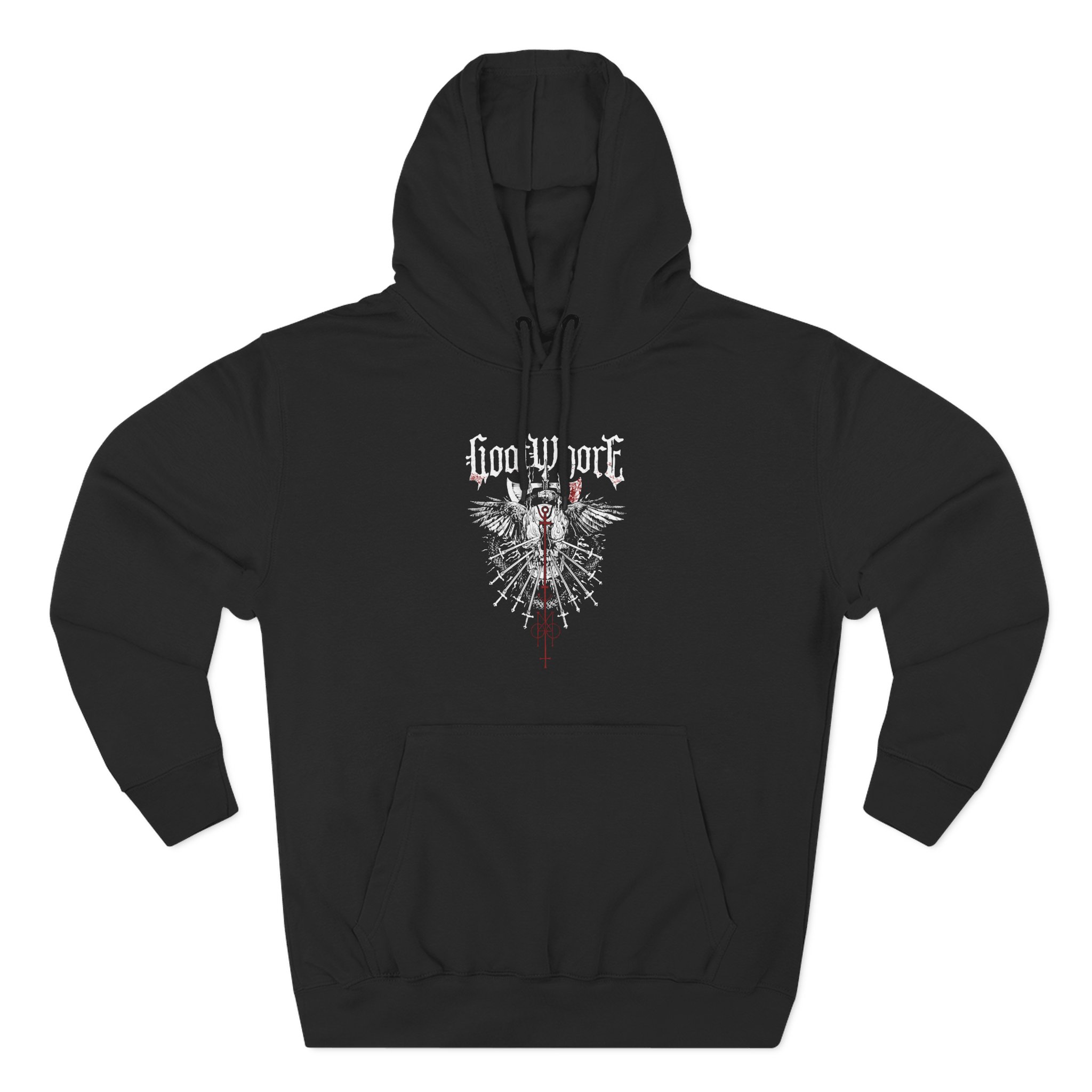 Goatwhore Venomous Evocation Three-Panel Fleece Hoodie