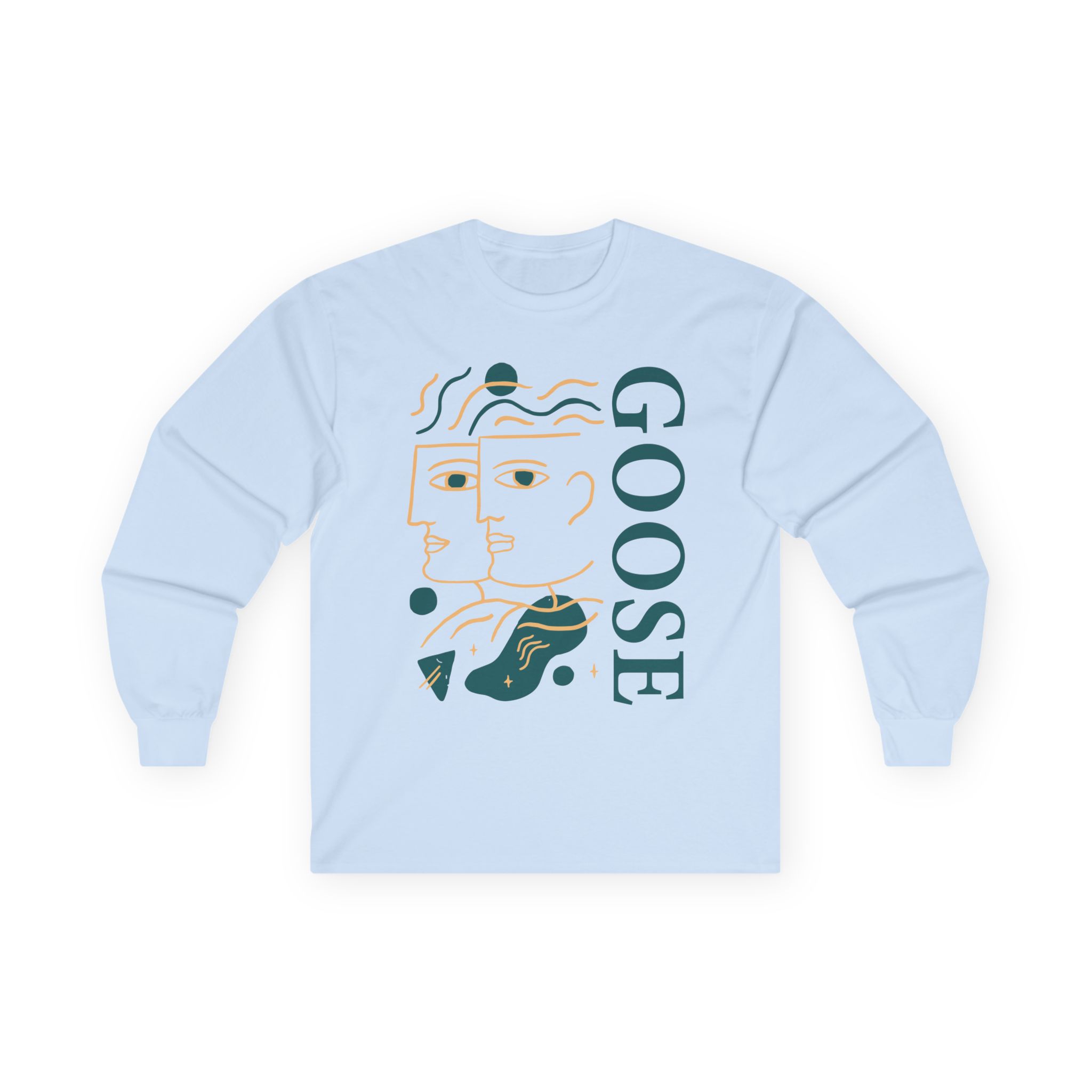 Goose Unisex Ultra Cotton Long Sleeve Tee