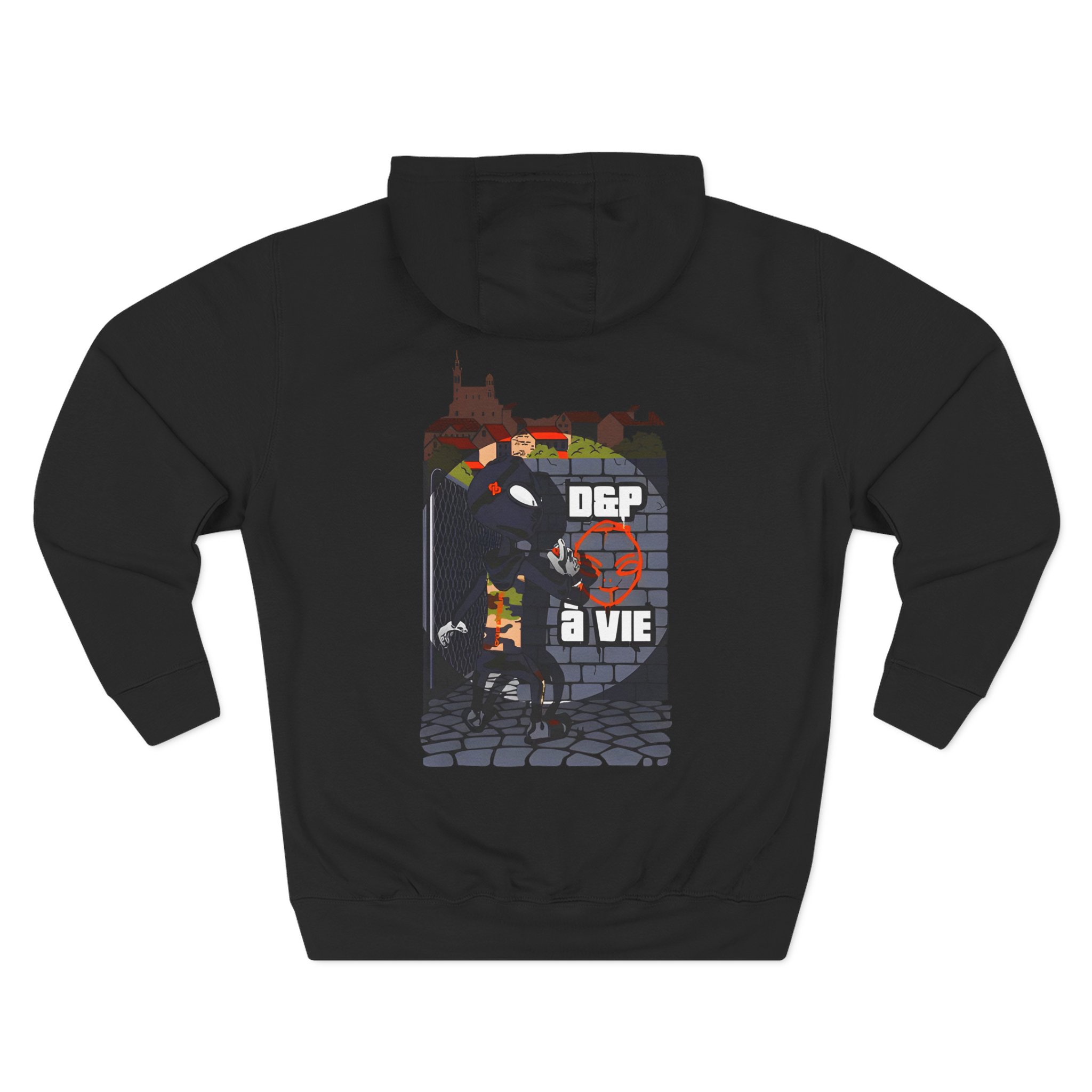 Jul D&p for Life Three-Panel Fleece Hoodie