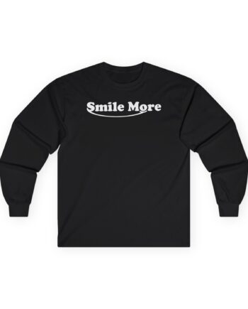 Roman Atwood Smile More Unisex Ultra Cotton Long Sleeve Tee
