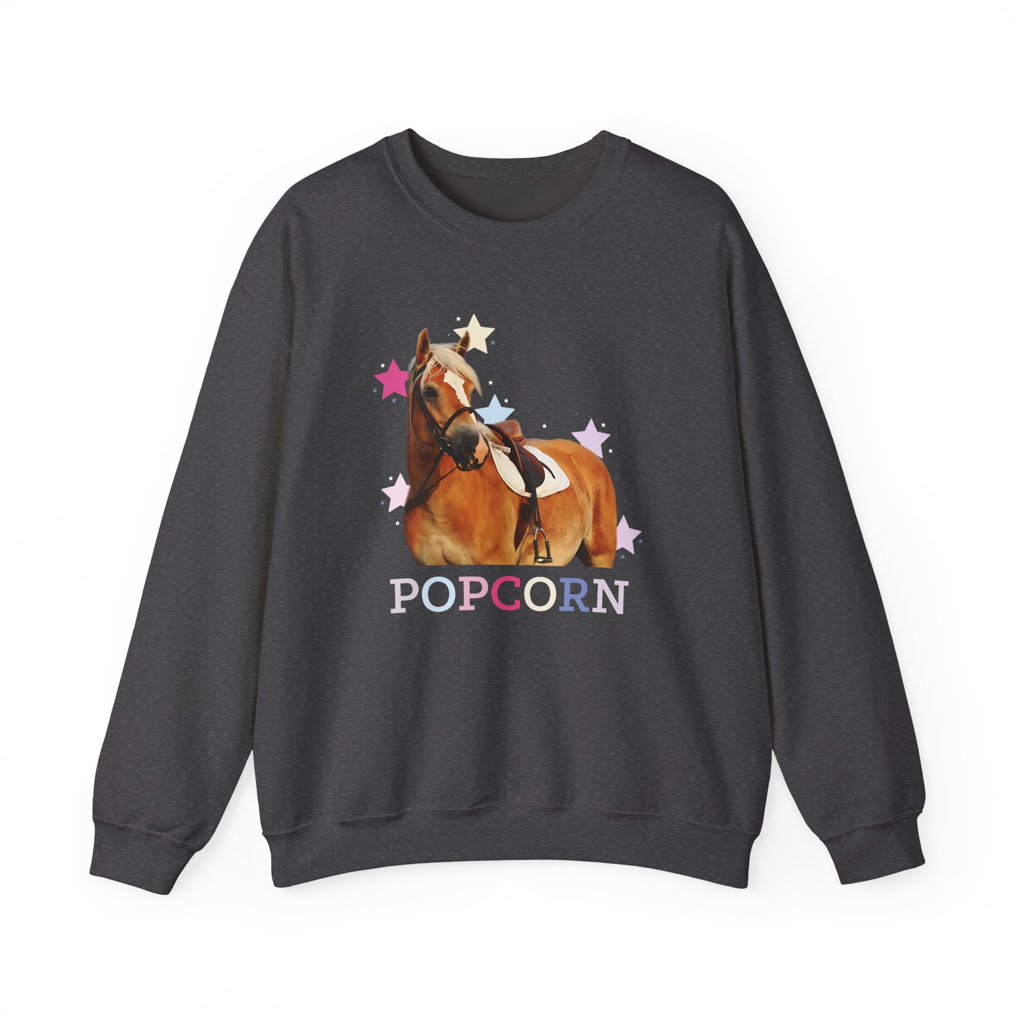 Harlow and Popcorn Stars Unisex Heavy Blendâ„¢ Crewneck Sweatshirt