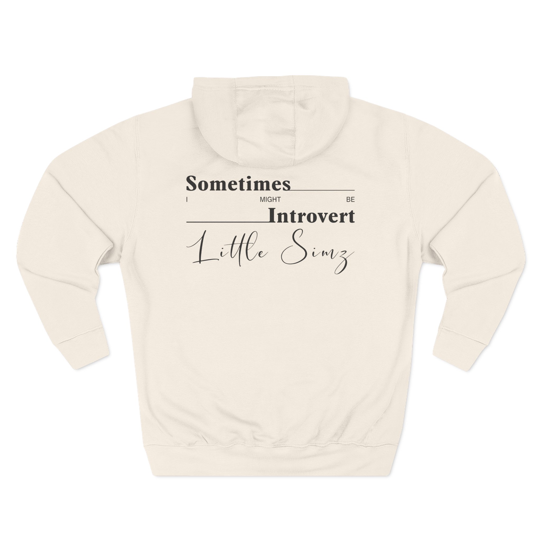 Little Simz Sometimes I Might Be Introvert Album Three-Panel Fleece Hoodie