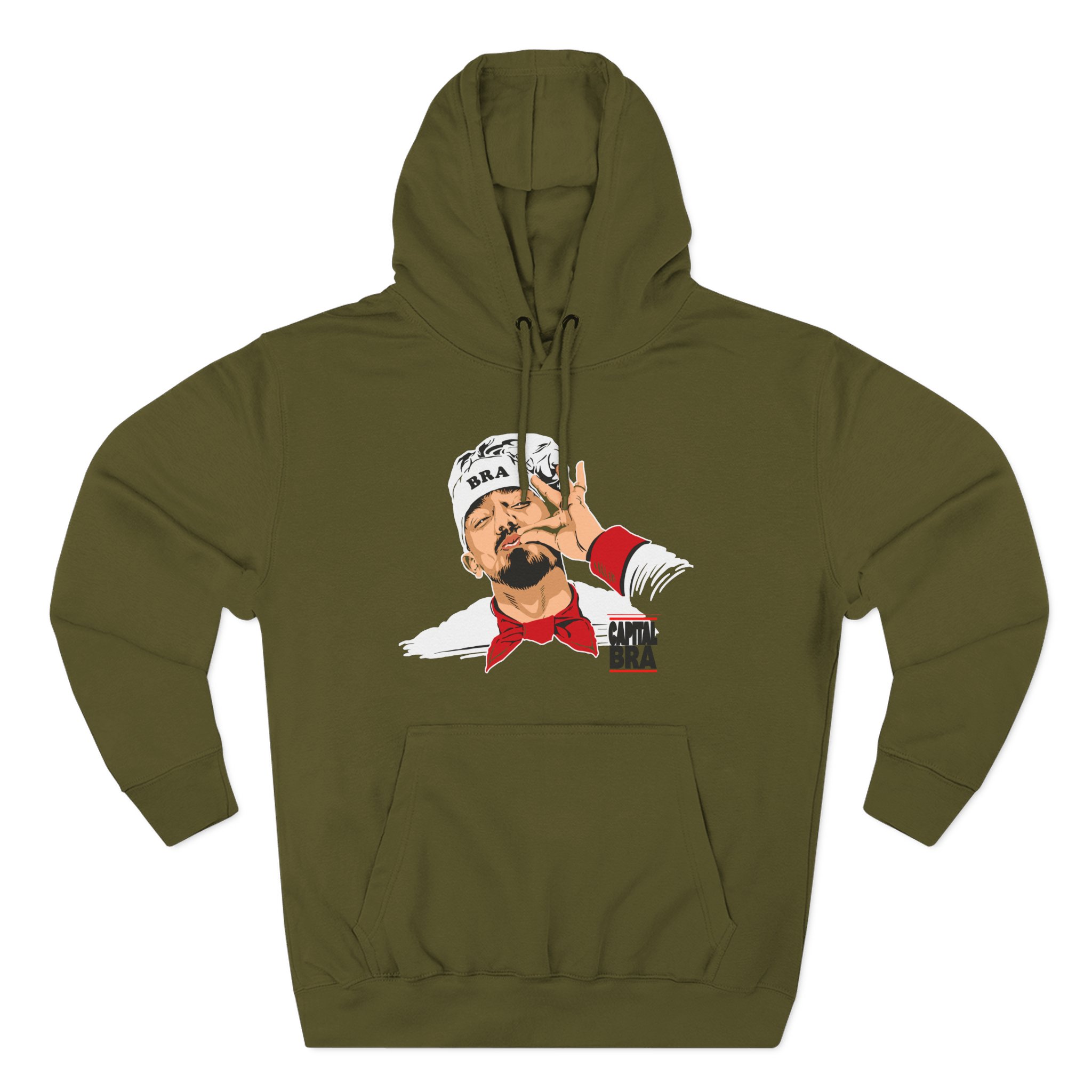 Shindy Three-Panel Fleece Hoodie