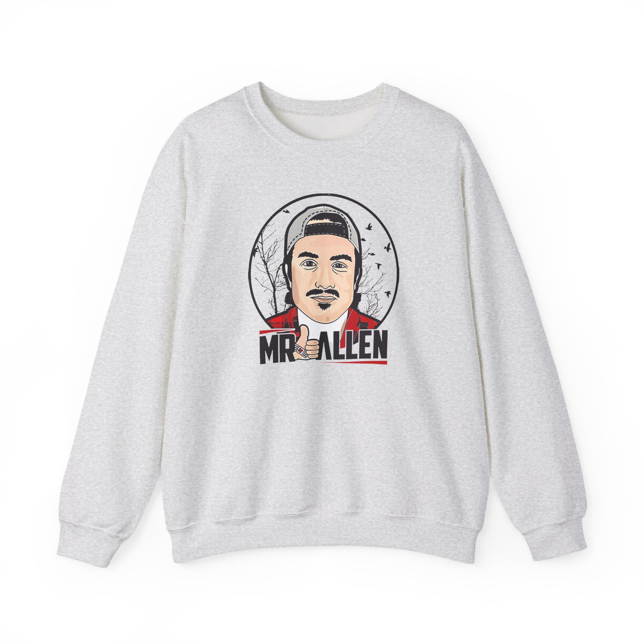 Mrballen Like Button Unisex Heavy Blendâ„¢ Crewneck Sweatshirt