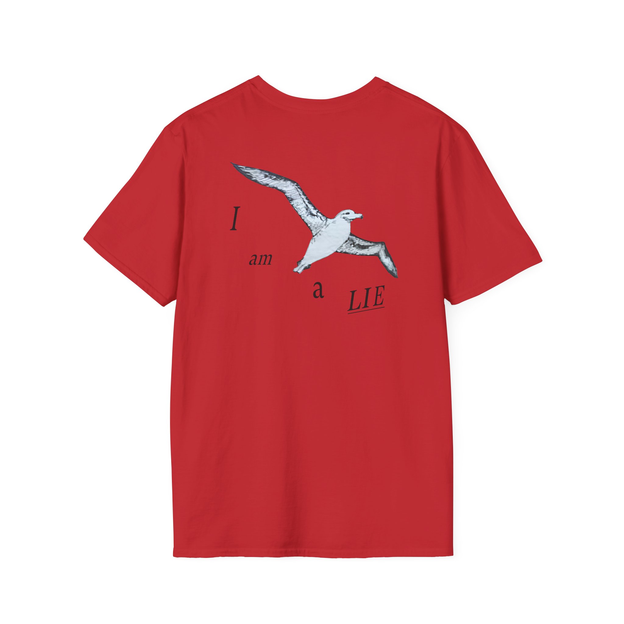 Birds Arent Real I am a Lie Unisex Softstyle T-Shirt