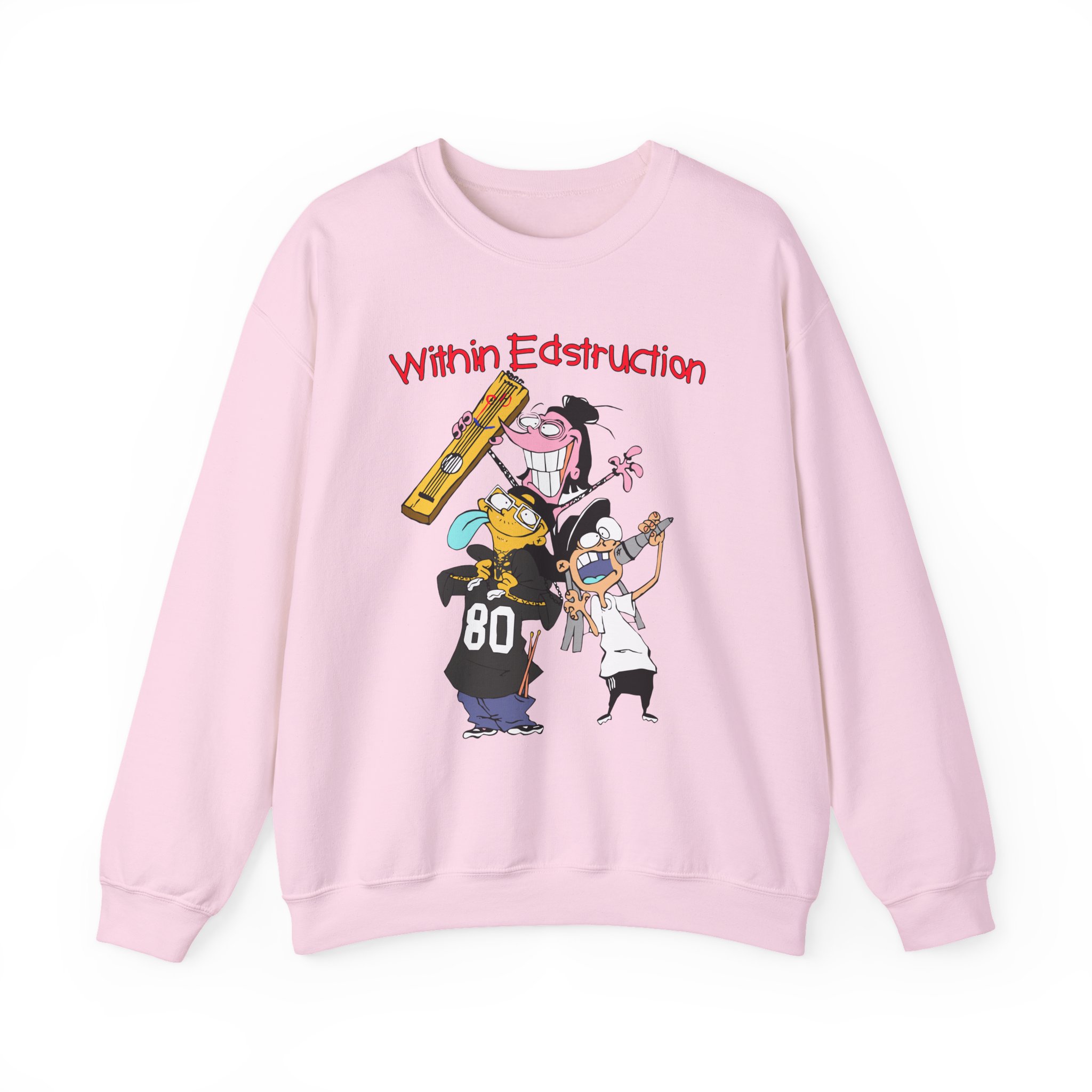 Within Destruction Within Edstruction Unisex Heavy Blend Crewneck Sweatshirt