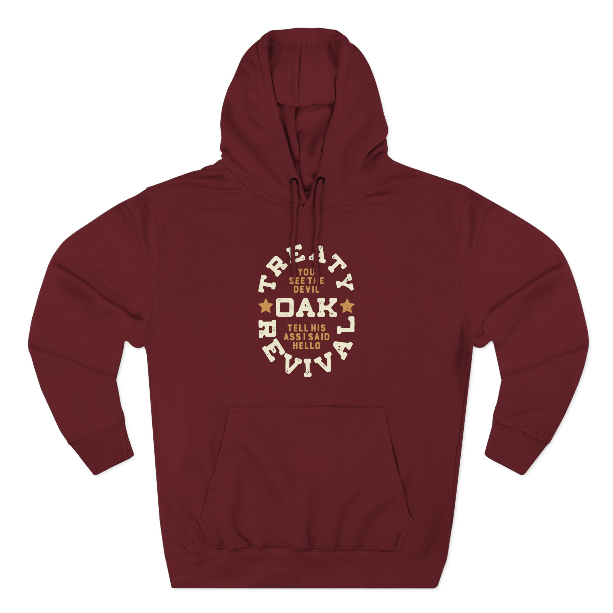 Treaty Oak Revival Three-Panel Fleece Hoodie