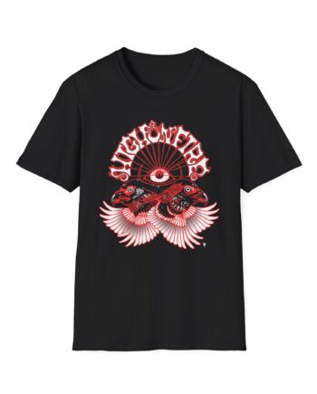 High on Fire Twin Eagles Unisex Softstyle T-Shirt