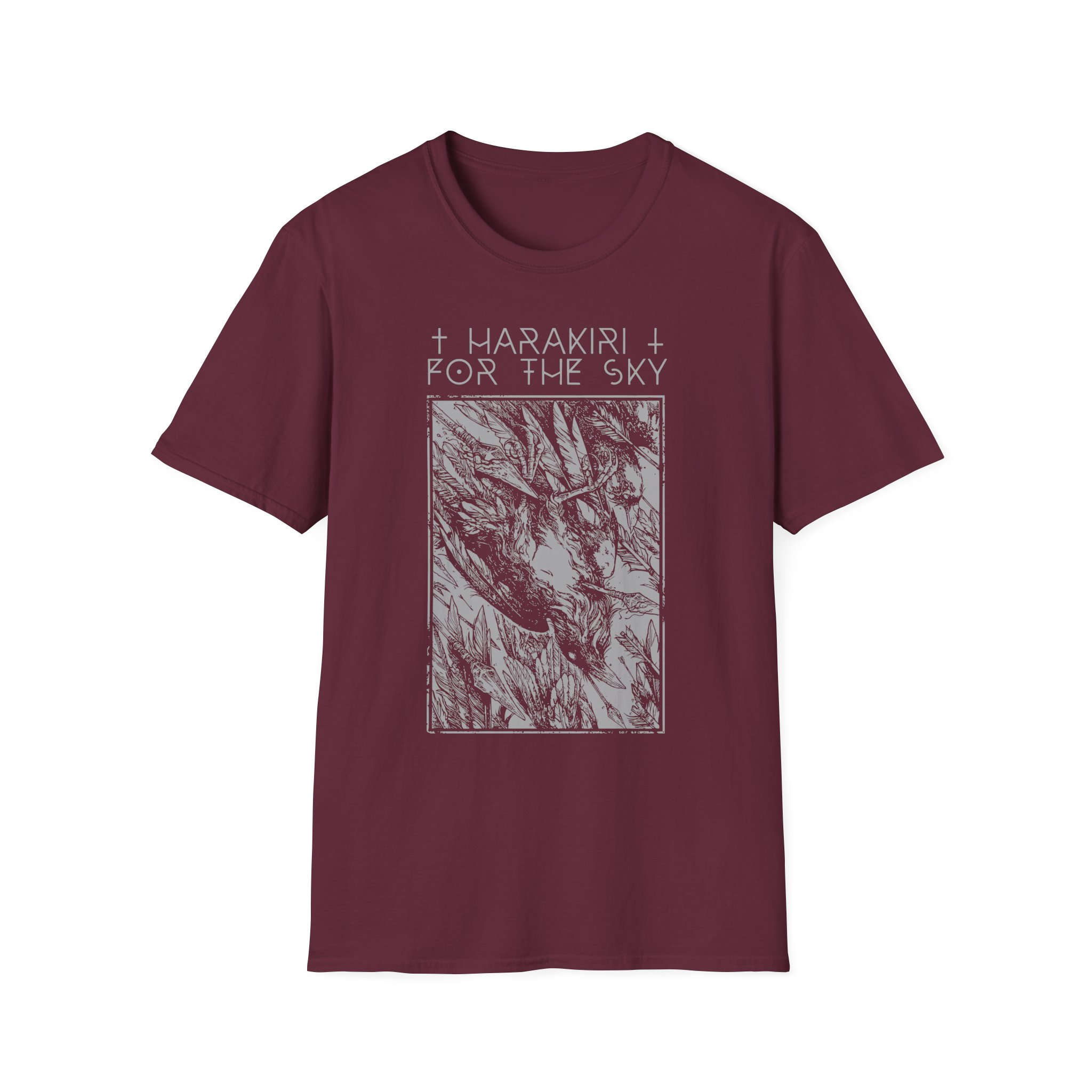 Harakiri for the Sky Falling Birds Unisex Softstyle T-Shirt