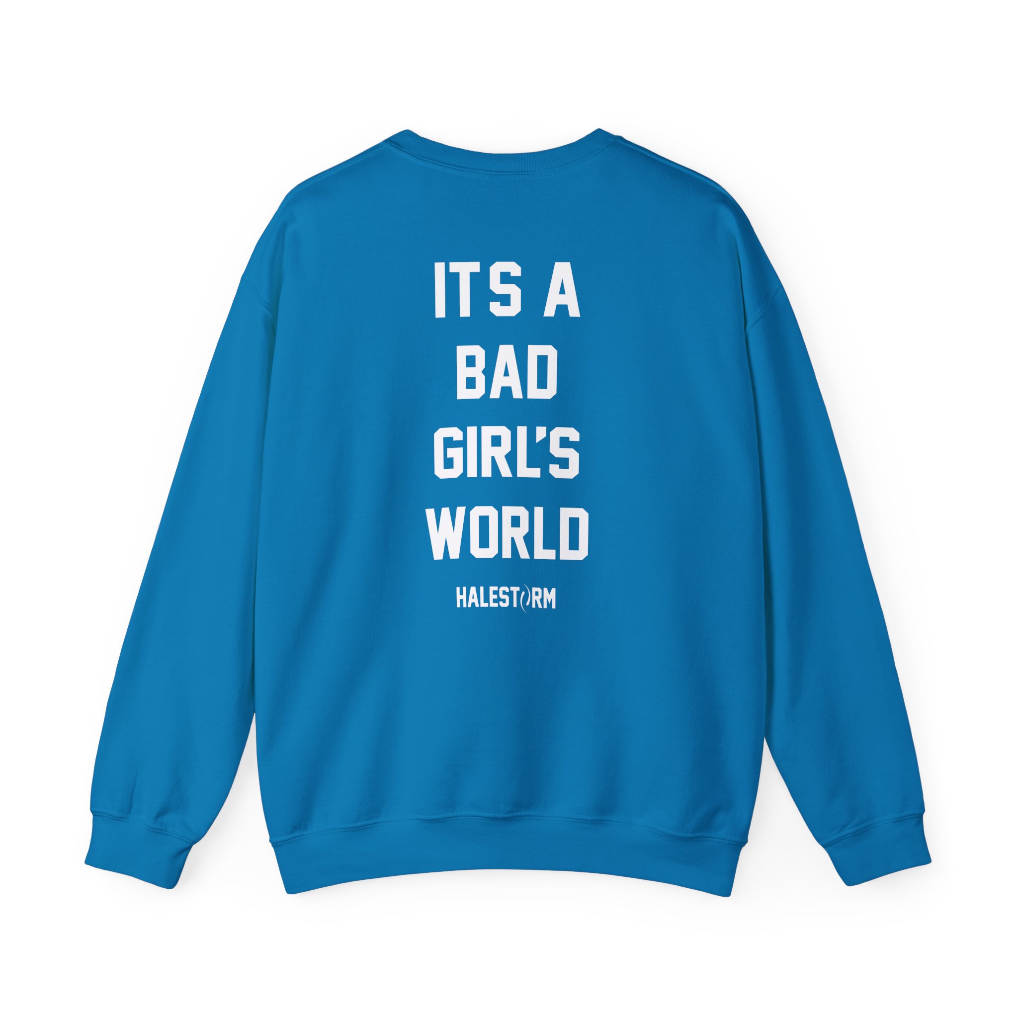 Halestorm It's a Bad Girl's World Unisex Heavy Blendâ„¢ Crewneck Sweatshirt