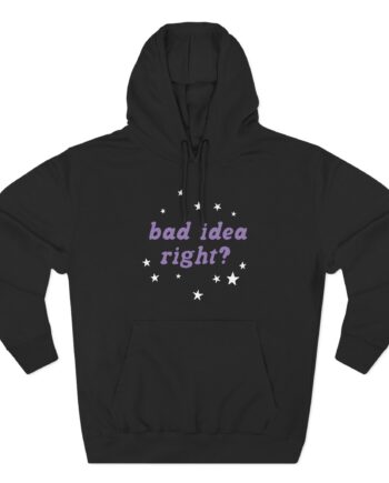Bad Idea Right Three-Panel Fleece Hoodie