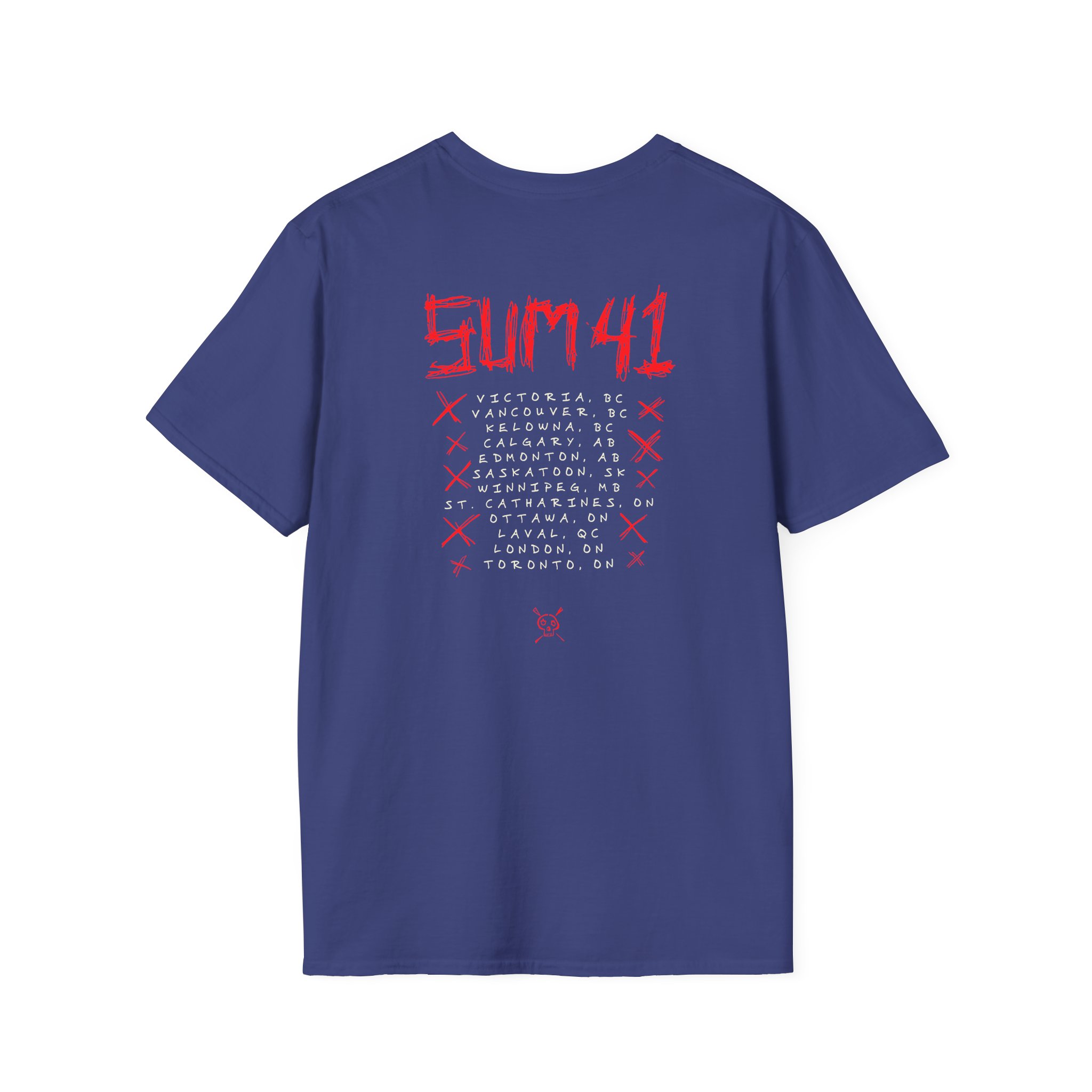 Sum 41 F**k Tour Unisex Softstyle T-Shirt