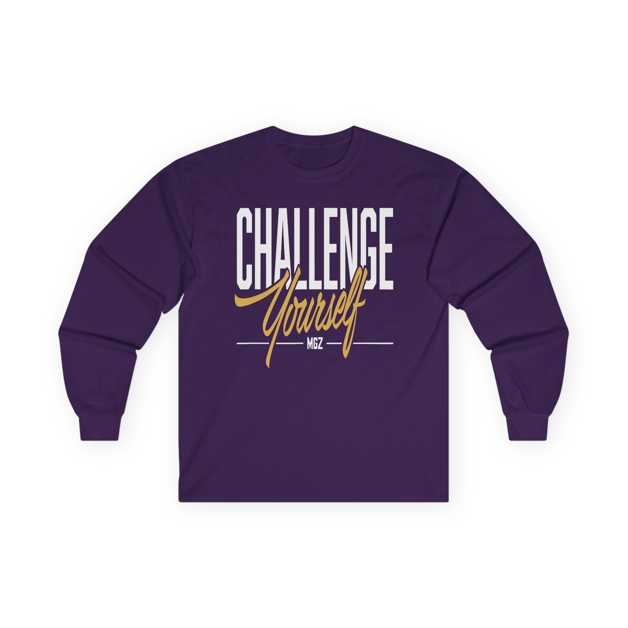 Morgz Mgz Challenge Yourself Unisex Ultra Cotton Long Sleeve Tee