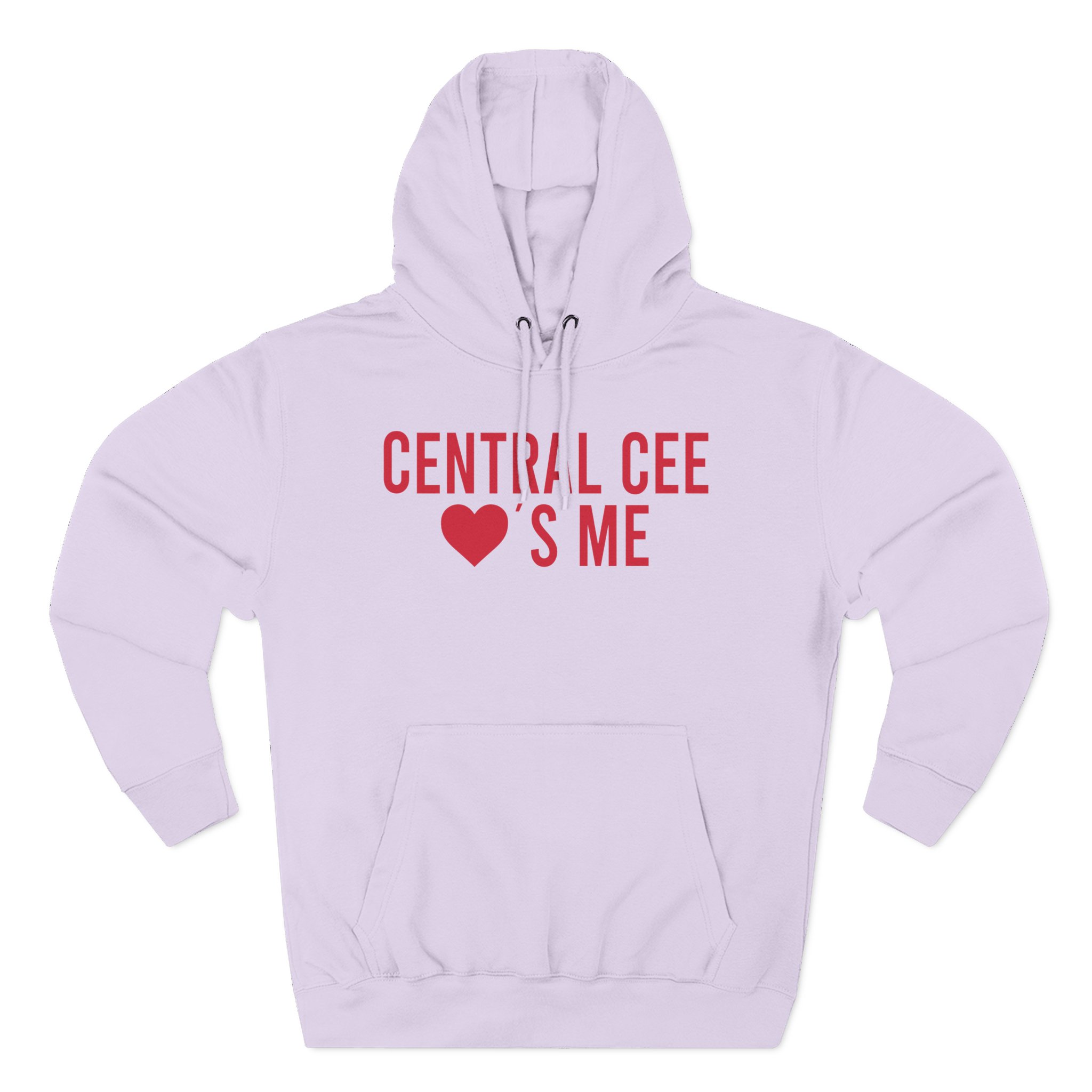 Central Cee Love S Me Three-Panel Fleece Hoodie