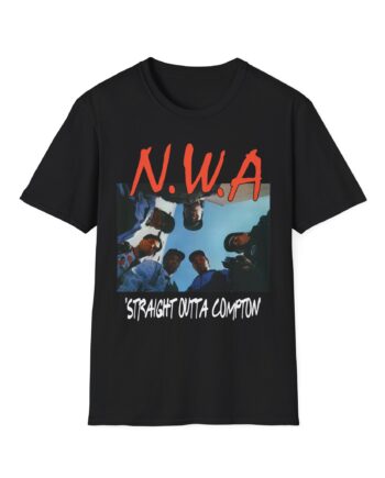 NWA Straight Outta Compton Unisex Softstyle T-Shirt