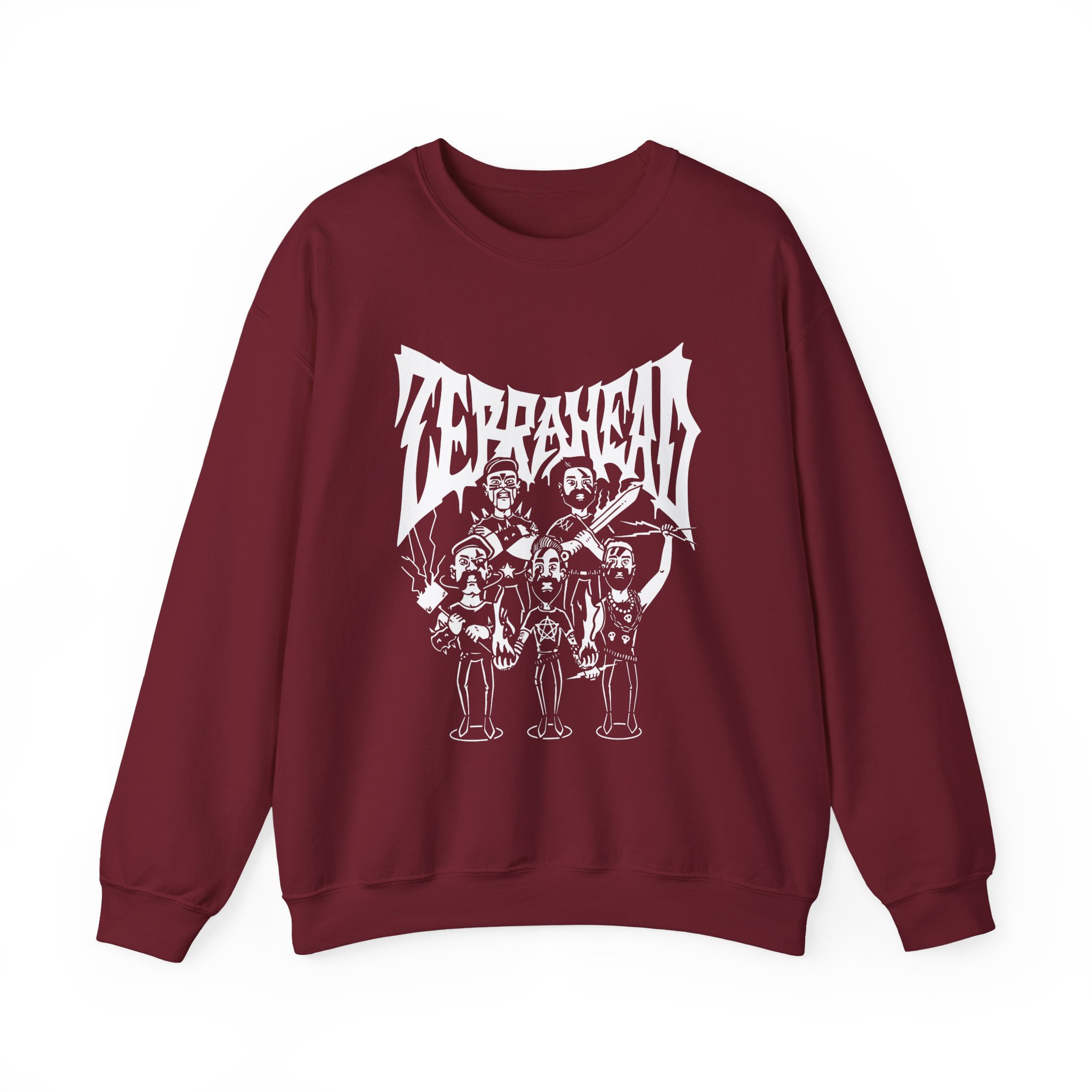 Zebrahead Goth Unisex Heavy Blendâ„¢ Crewneck Sweatshirt