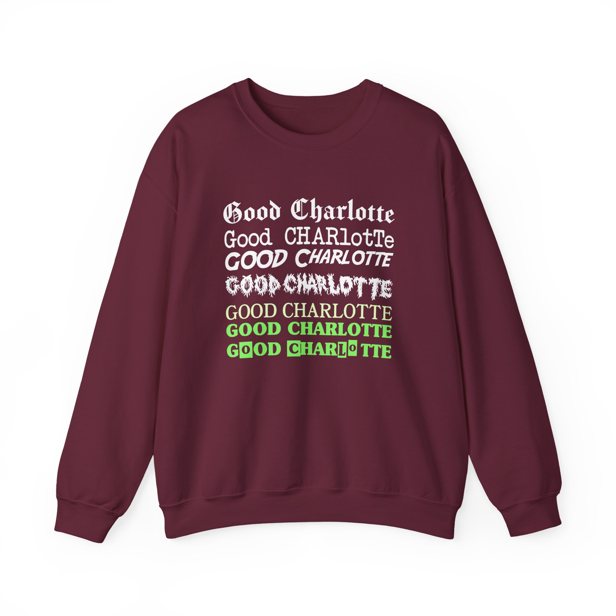 Good Charlotte Chinatown market Unisex Heavy Blendâ„¢ Crewneck Sweatshirt