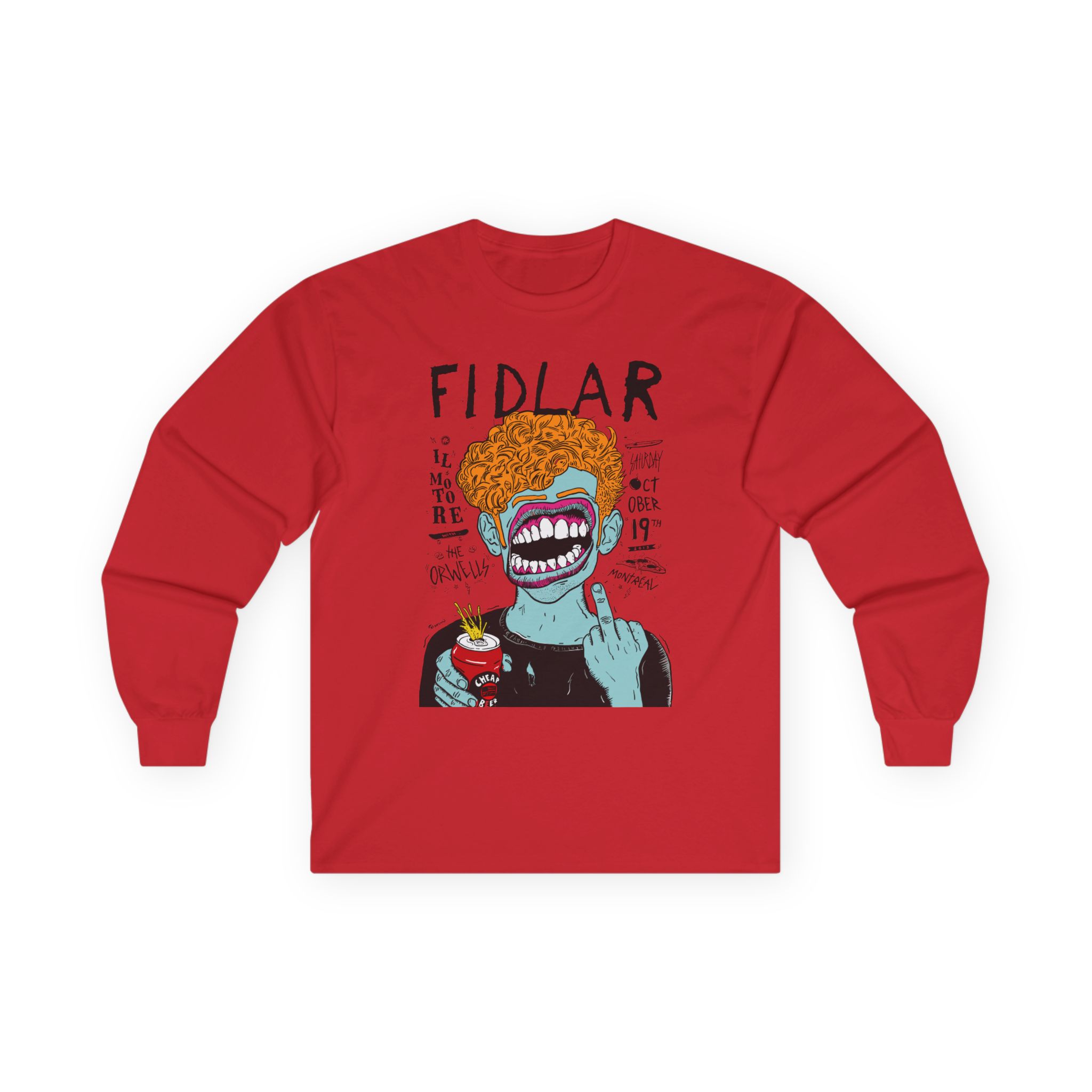 Fidlar Band Rock the Orwells Unisex Ultra Cotton Long Sleeve Tee