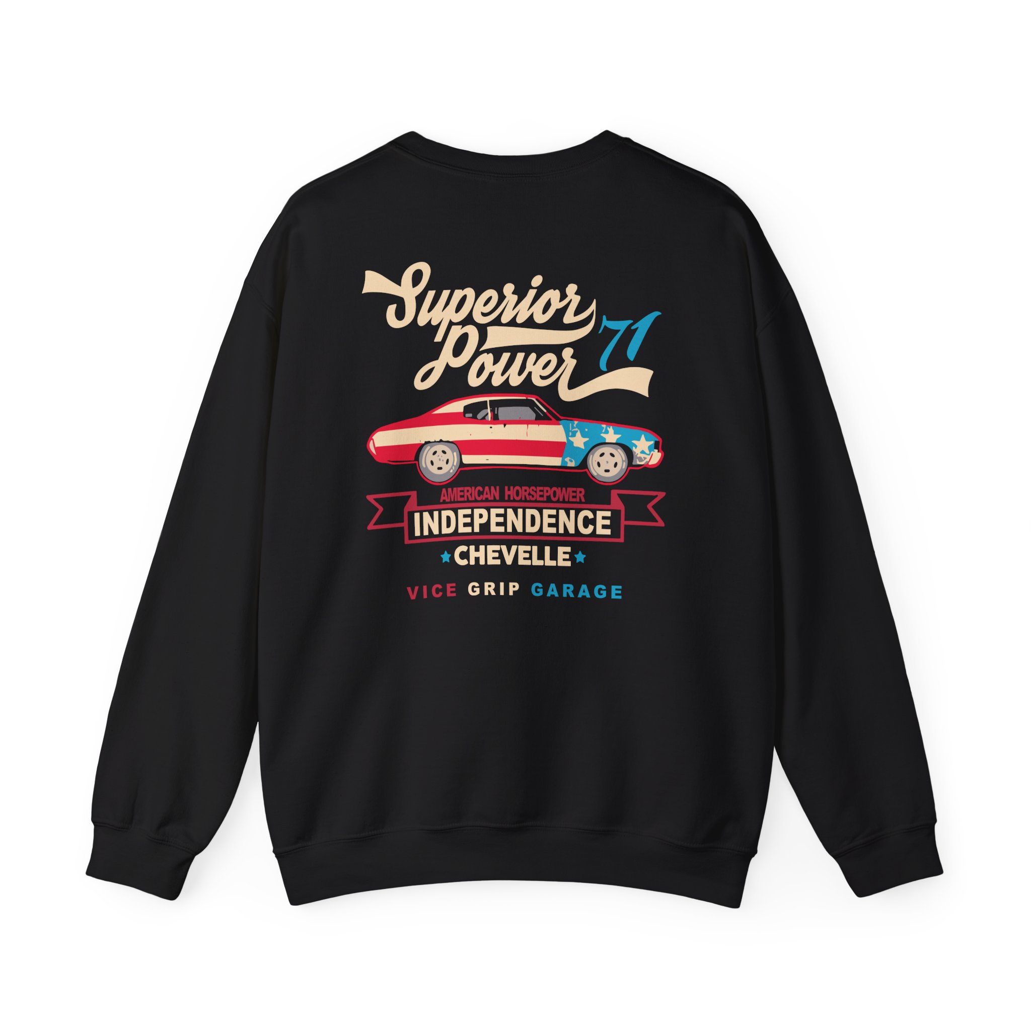 Vicegripgarage Superior Power Independence Unisex Heavy Blendâ„¢ Crewneck Sweatshirt