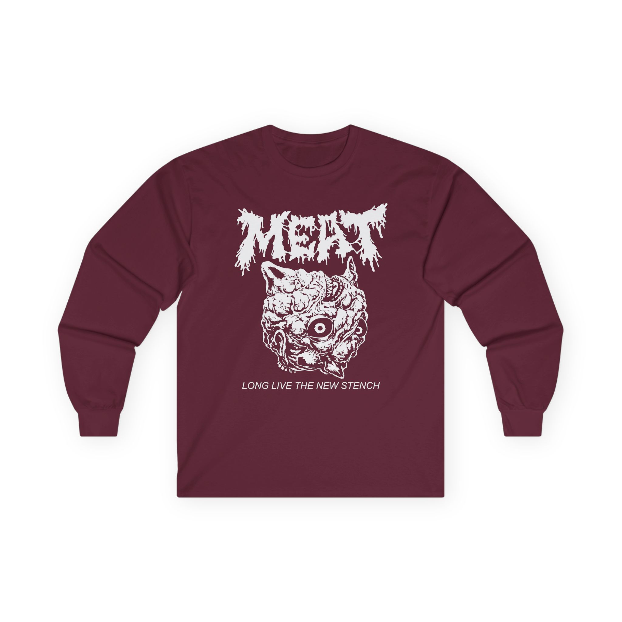 Papa Meat Long Live the New Stench Unisex Ultra Cotton Long Sleeve Tee