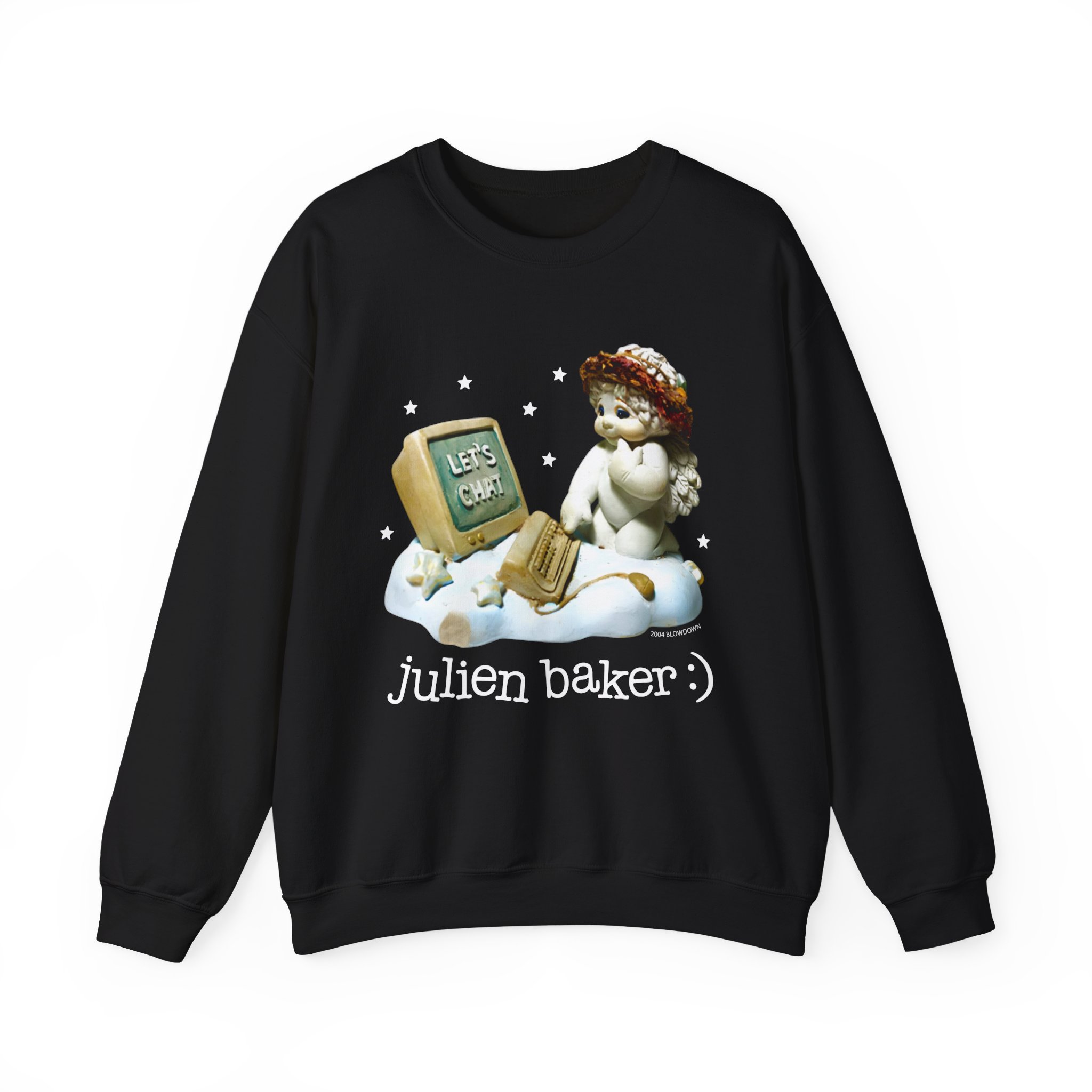 Julien Baker Online Angel Unisex Heavy Blendâ„¢ Crewneck Sweatshirt