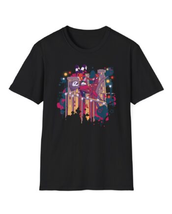 Vivziepop Stolas + Blitz Rooftop Dance Unisex Softstyle T-Shirt