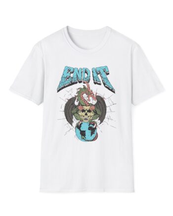 End It Dragon Skull Unisex Softstyle T-Shirt