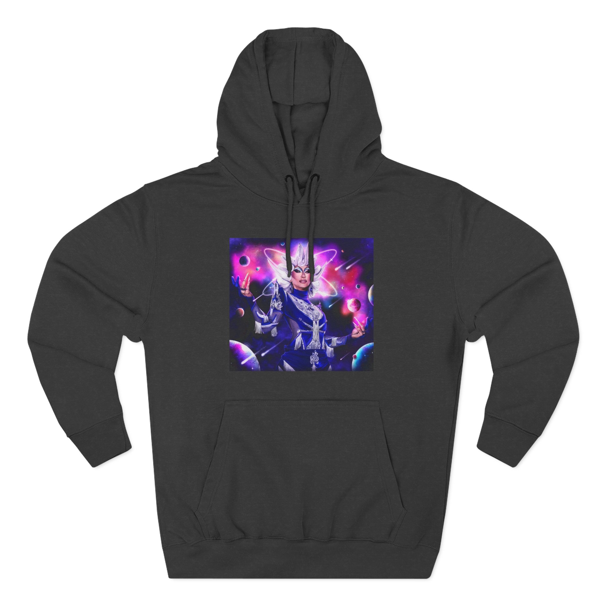 Anetra Galaxy Three-Panel Fleece Hoodie