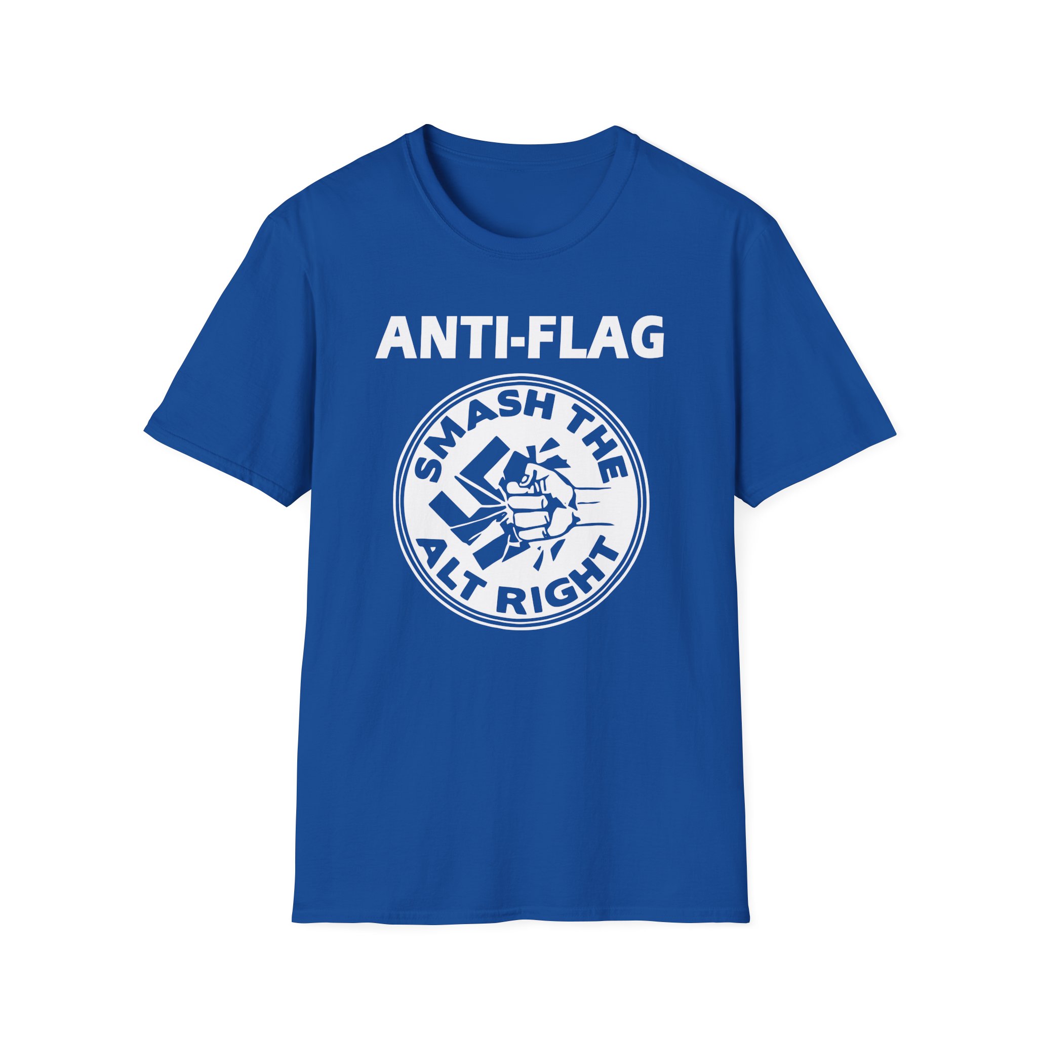 Anti Flag Smash the Alt Right Unisex Softstyle T-Shirt