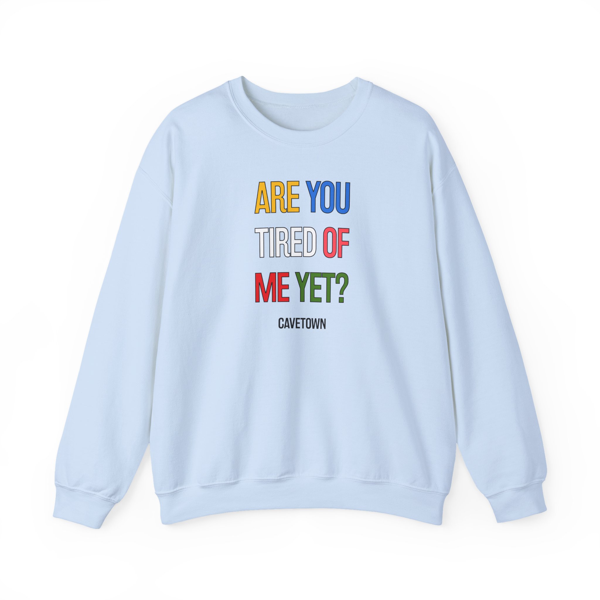 Cavetown Are You Tired of Me Yet Unisex Heavy Blendâ„¢ Crewneck Sweatshirt