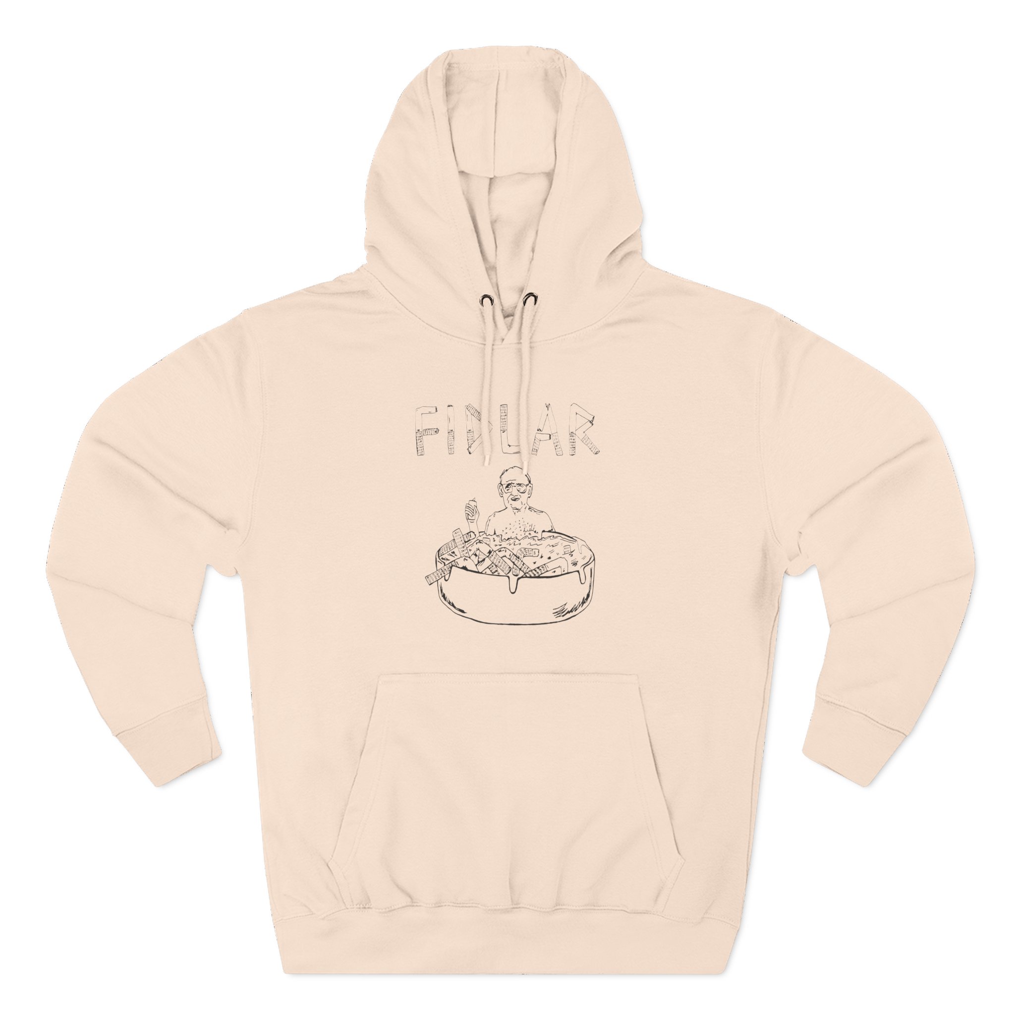 Fidlar Ashtray Three-Panel Fleece Hoodie