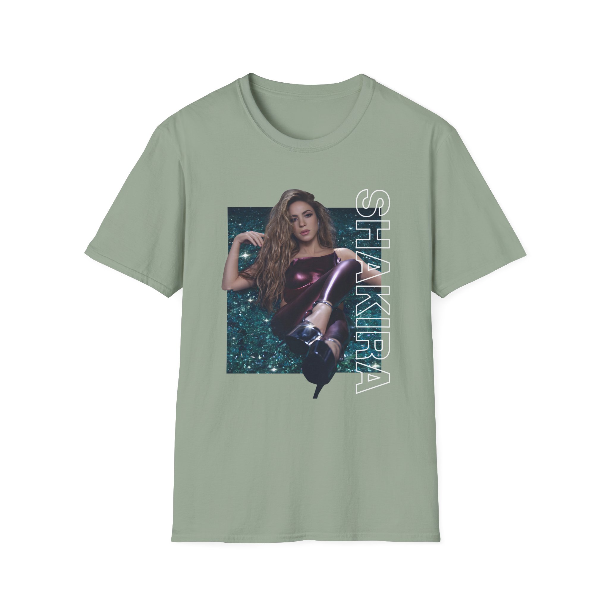 Shakira Emerald Unisex Softstyle T-Shirt