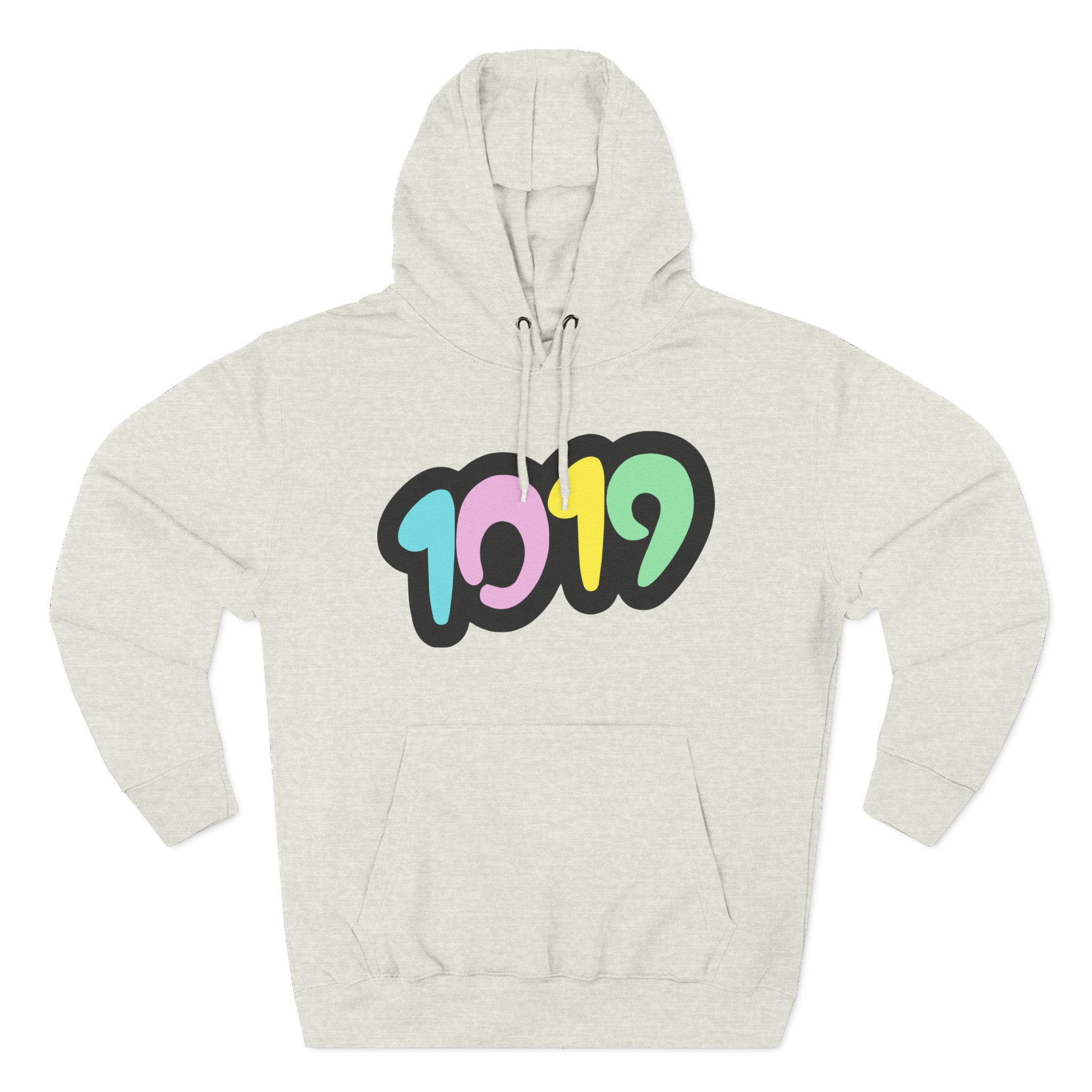 lucio 1019 Three-Panel Fleece Hoodie