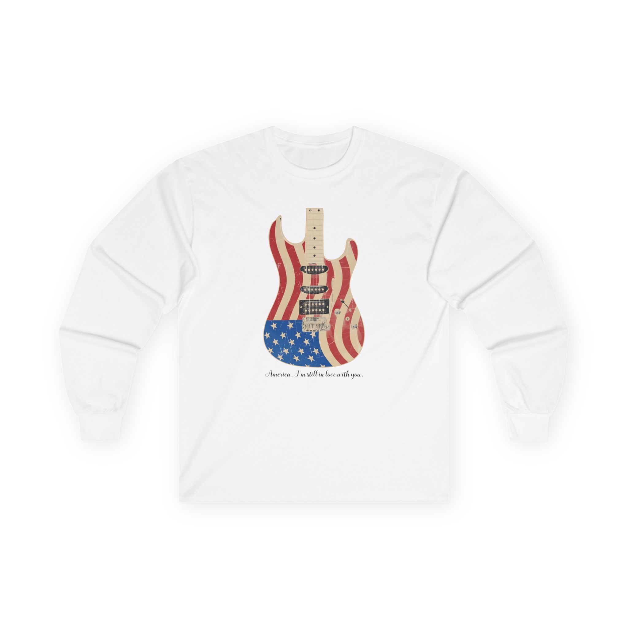 Clint Black Guitar Unisex Ultra Cotton Long Sleeve Tee