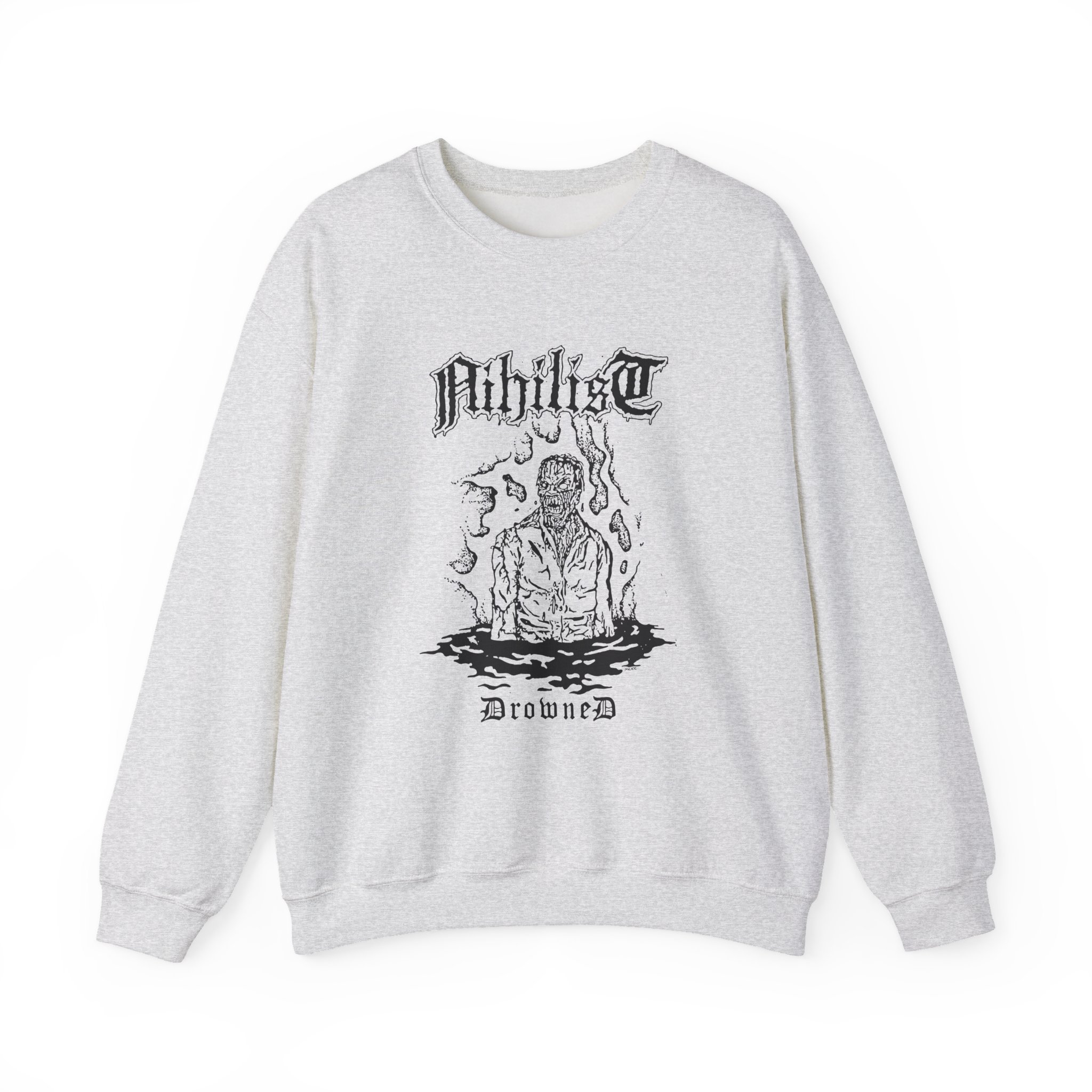 Entombed Nihilist Drowned Unisex Heavy Blendâ„¢ Crewneck Sweatshirt