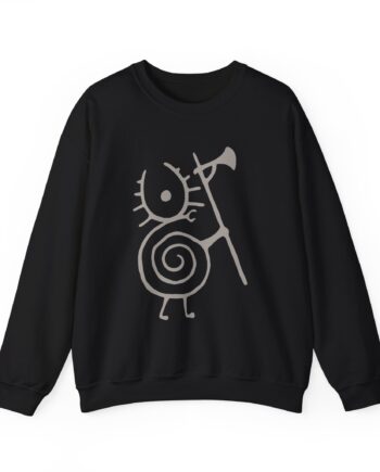 Heilung Warrior Snail Unisex Heavy Blend™ Crewneck Sweatshirt