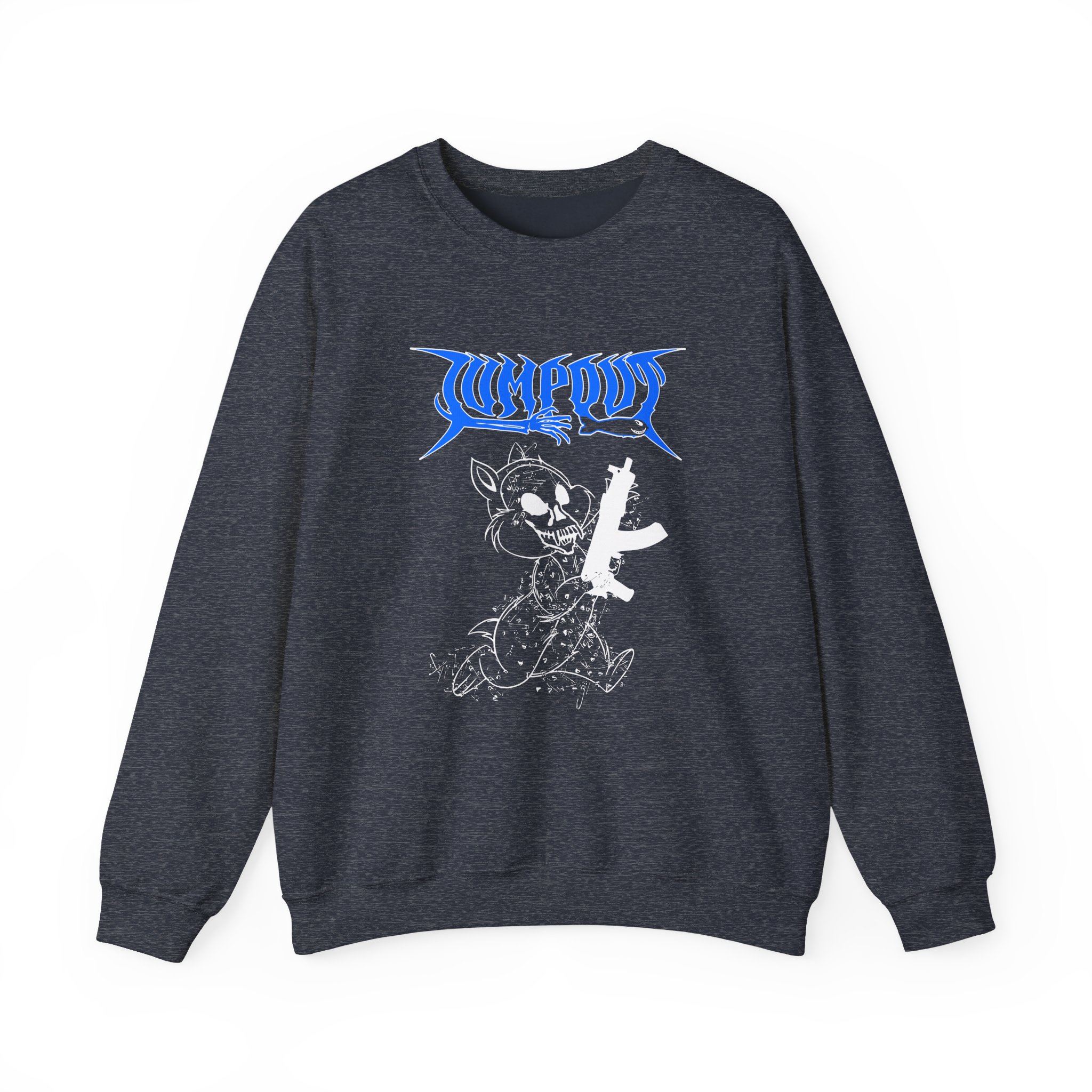 Osamason Jumpout Bunny Unisex Heavy Blendâ„¢ Crewneck Sweatshirt
