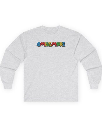 Roman Atwood Colorful Smile More Unisex Ultra Cotton Long Sleeve Tee