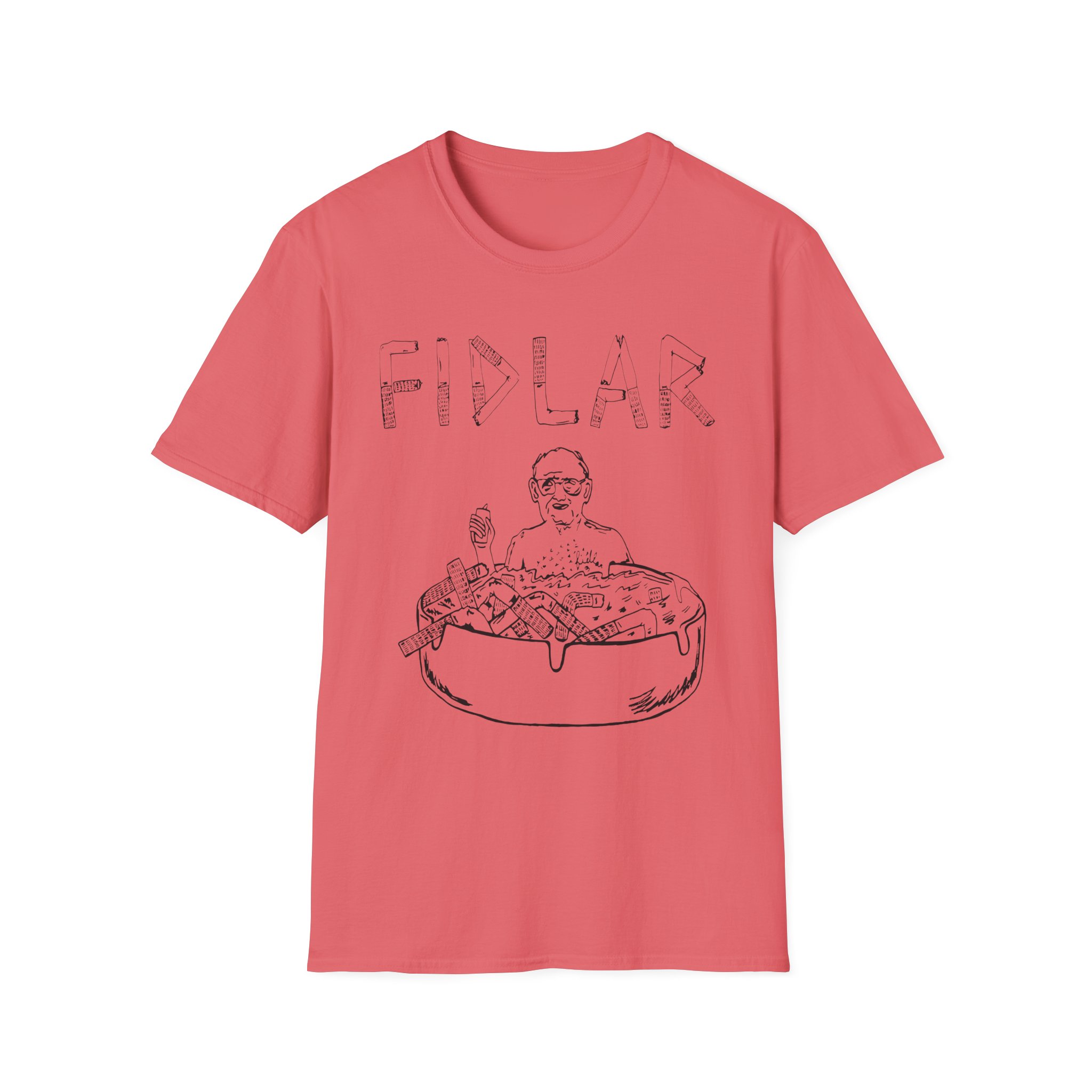 Fidlar Ashtray Unisex Softstyle T-Shirt