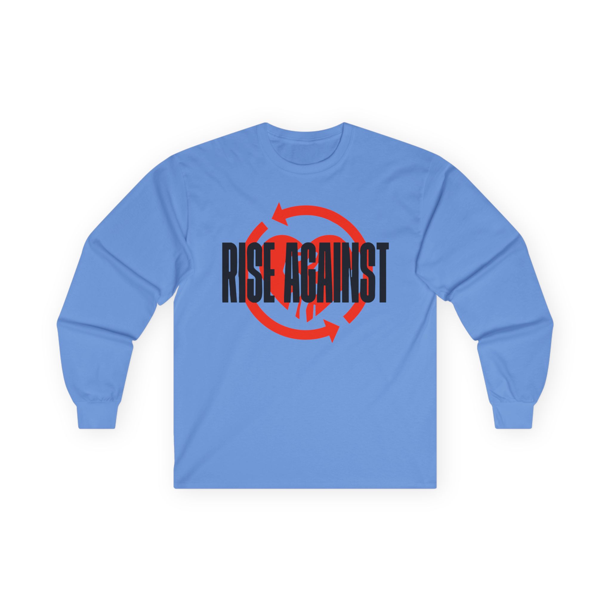 Rise Against Red Heartfist Label Unisex Ultra Cotton Long Sleeve Tee