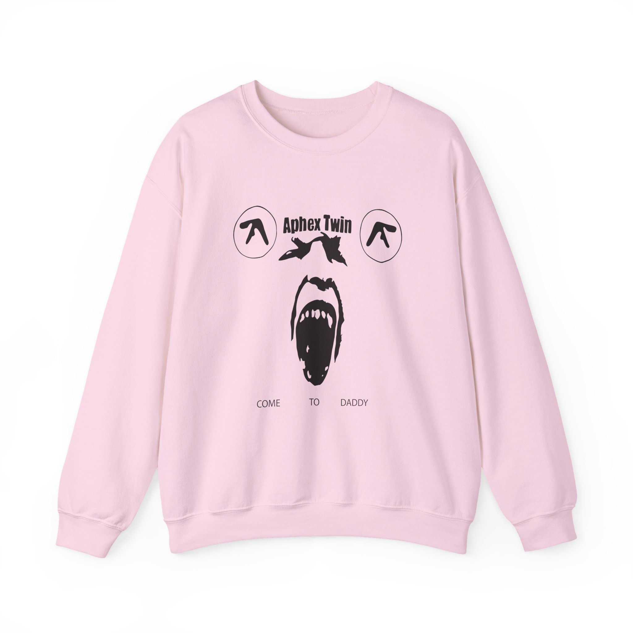 Aphex Twin Come To Daddy Unisex Heavy Blendâ„¢ Crewneck Sweatshirt