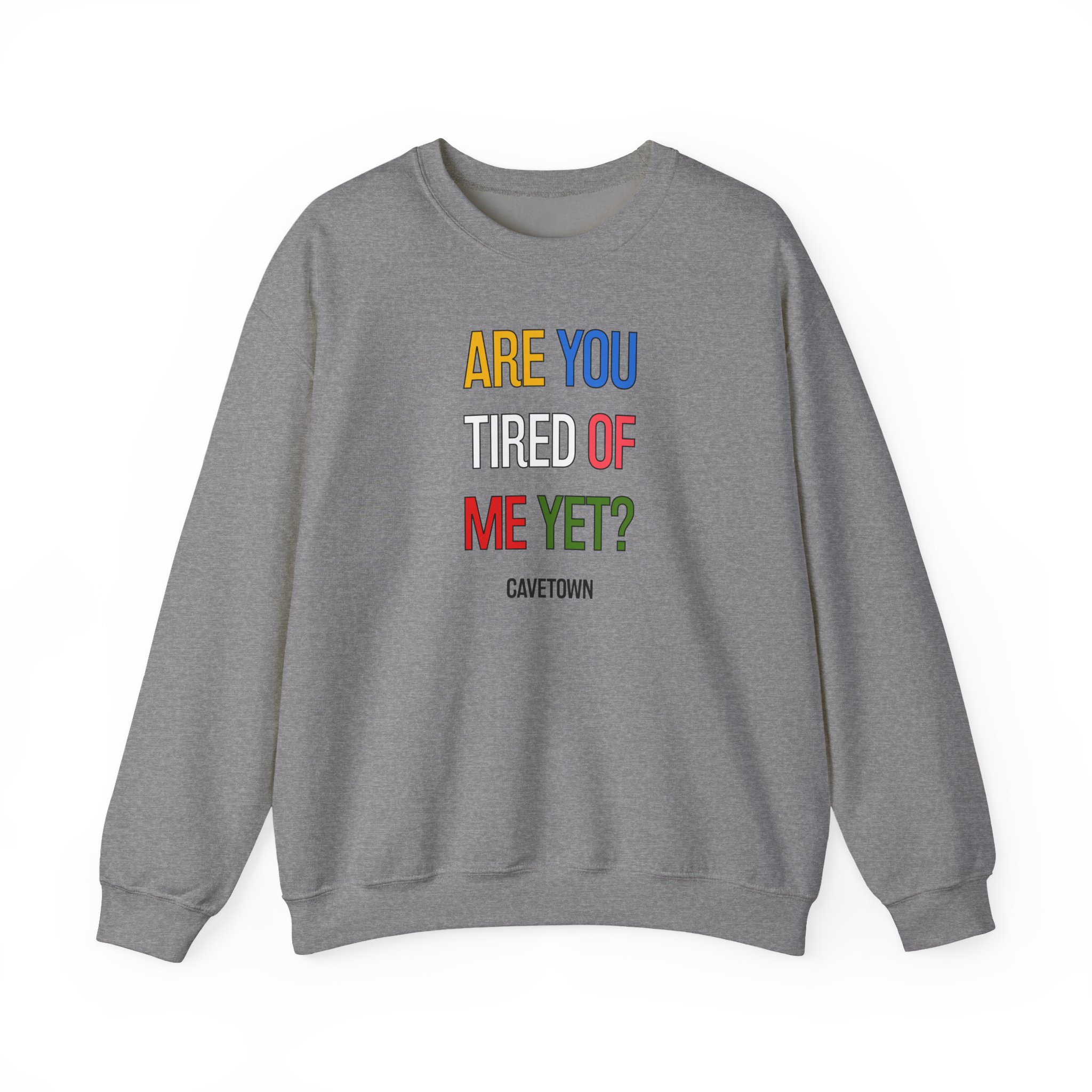 Cavetown Are You Tired of Me Yet Unisex Heavy Blendâ„¢ Crewneck Sweatshirt