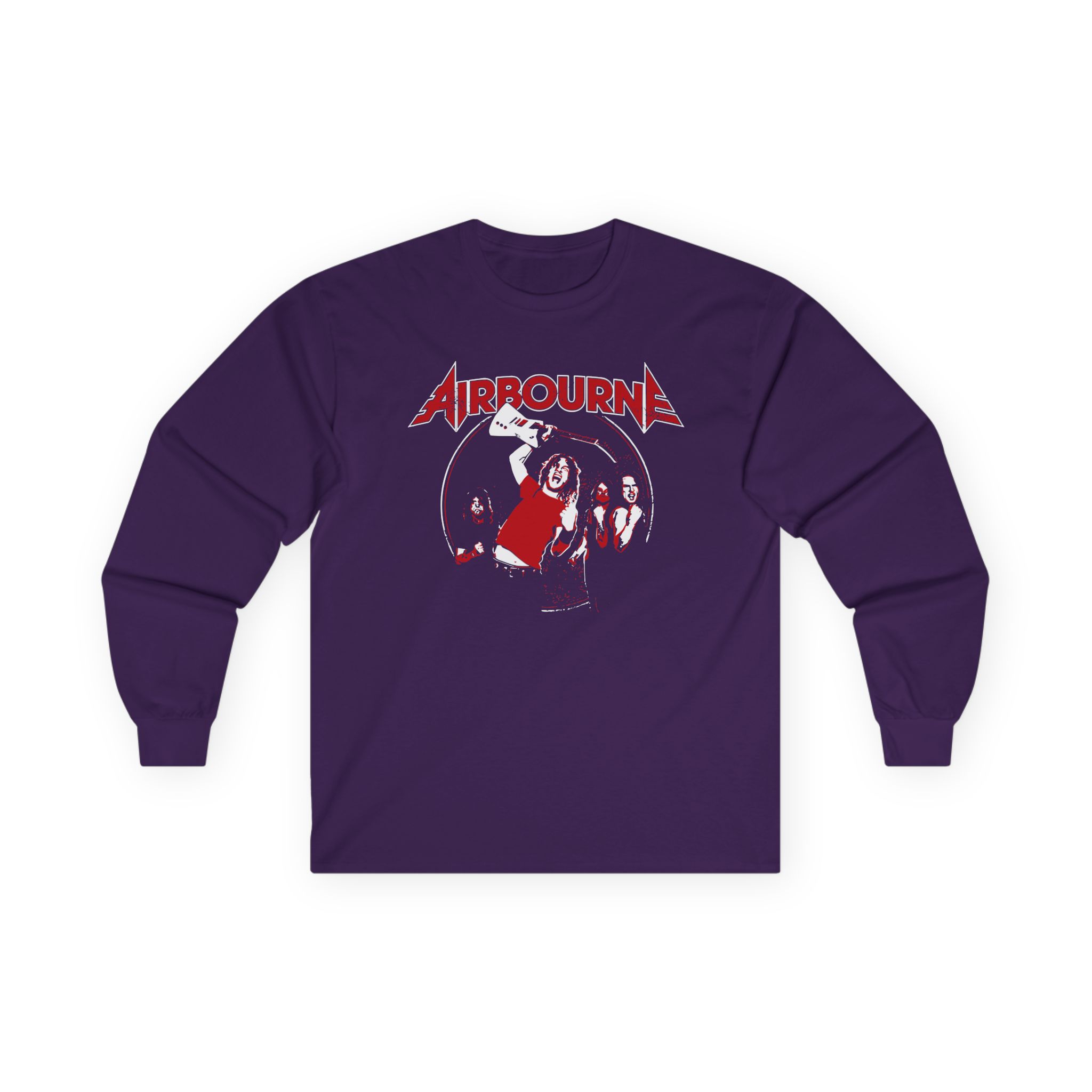 Airbourne Fist Pumping Unisex Ultra Cotton Long Sleeve Tee