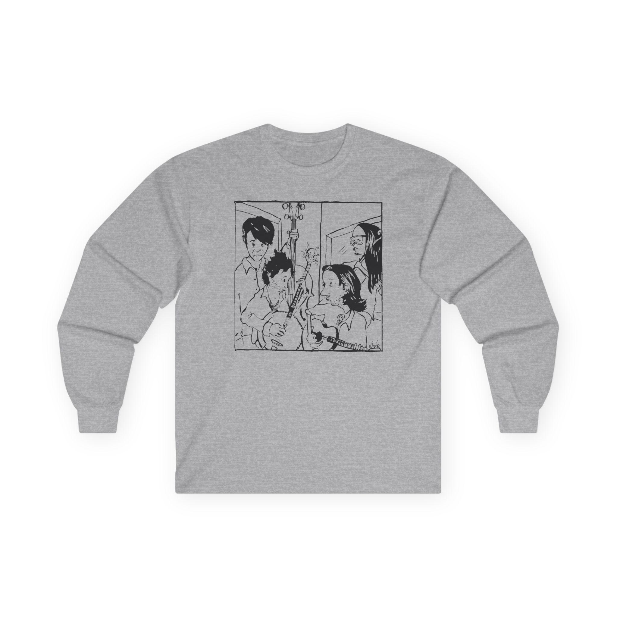 Avett Brothers Seth Drawing Unisex Ultra Cotton Long Sleeve Tee