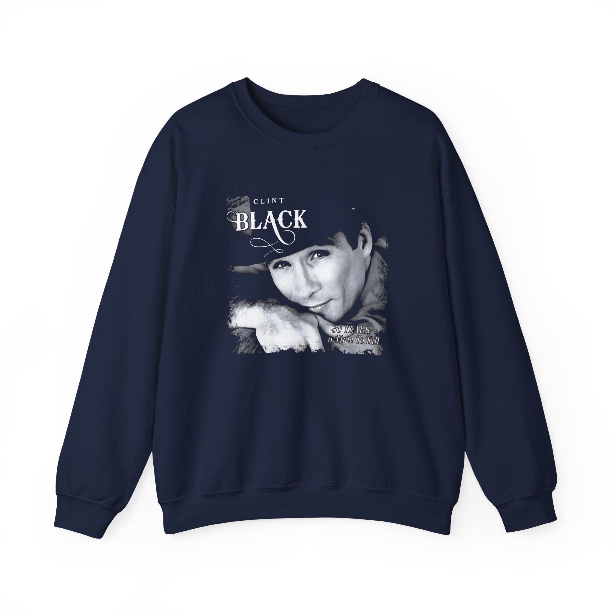 Clint Black No Time to Kill 30th Anniversary Unisex Heavy Blendâ„¢ Crewneck Sweatshirt