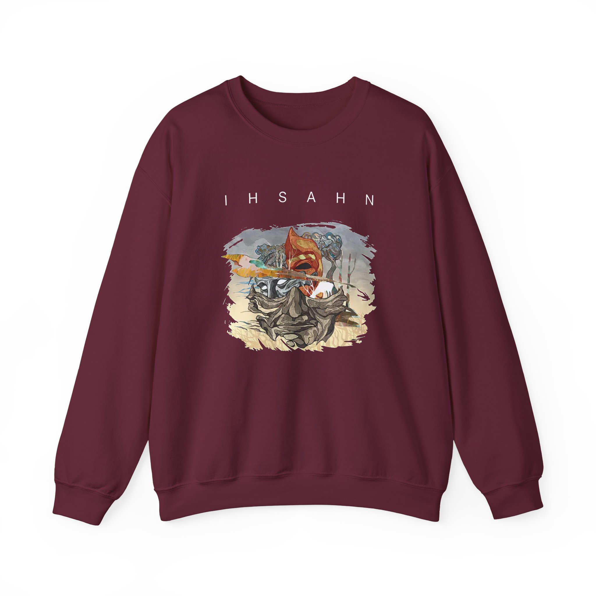 Ihsahn Twice Born Unisex Heavy Blendâ„¢ Crewneck Sweatshirt
