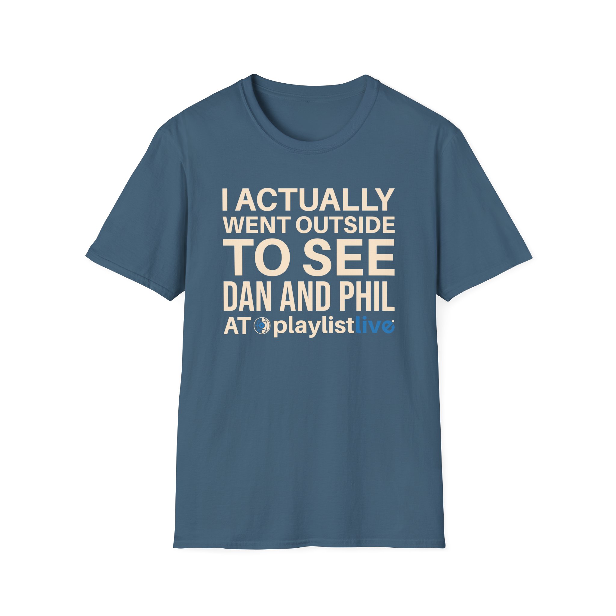 Dan and Phil Actually Went Outside to See Dan and Phil at Playlist Live Unisex Softstyle T-Shirt