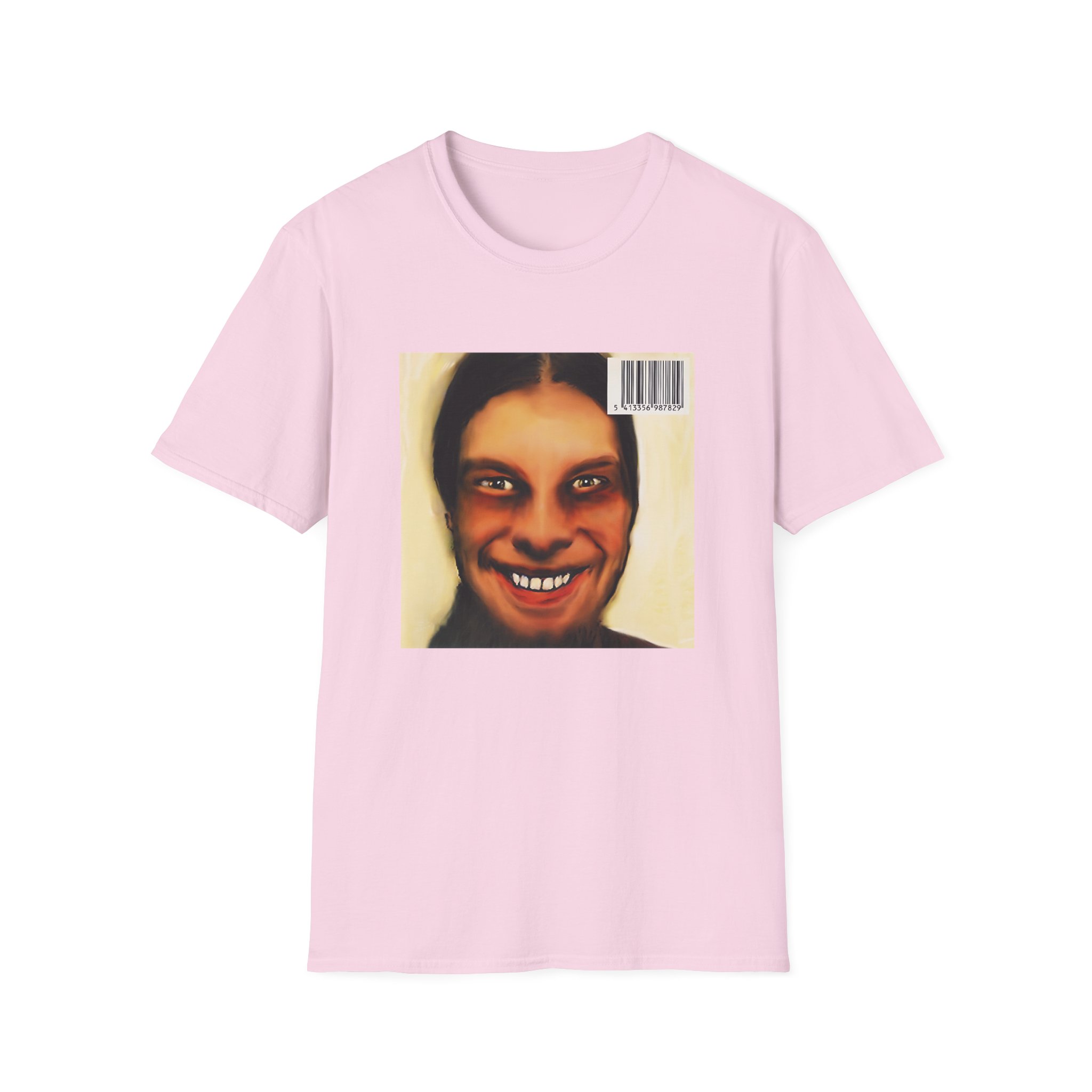 Aphex Twin I Care Because You Do Album Cover Unisex Softstyle T-Shirt